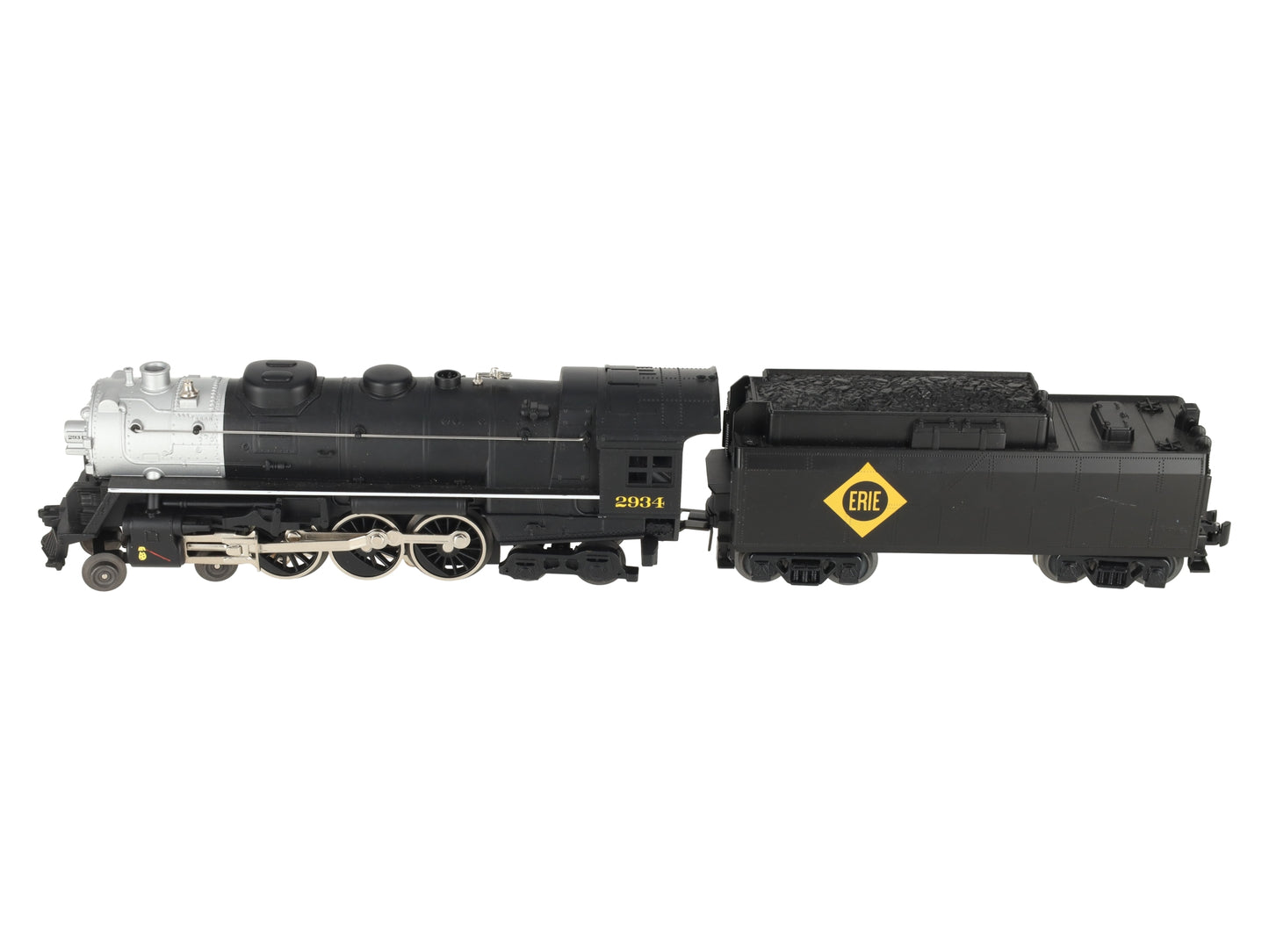 Lionel 6-28067 O Gauge Erie 4-6-2 Steam Engine & Tender #2934 with TMCC EX