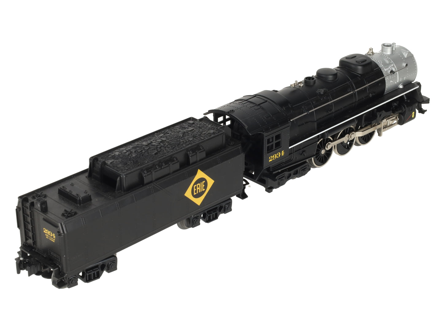 Lionel 6-28067 O Gauge Erie 4-6-2 Steam Engine & Tender #2934 with TMCC EX