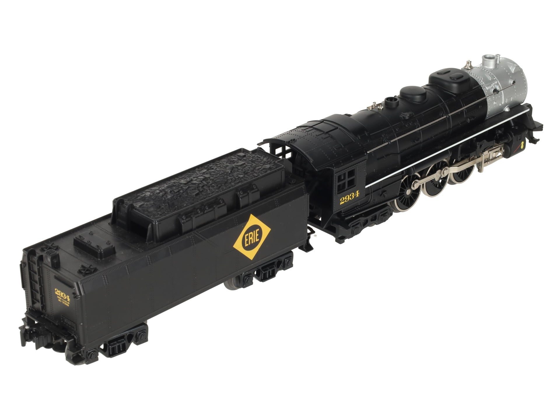 Lionel 6-28067 O Gauge Erie 4-6-2 Steam Engine & Tender #2934 with TMCC EX