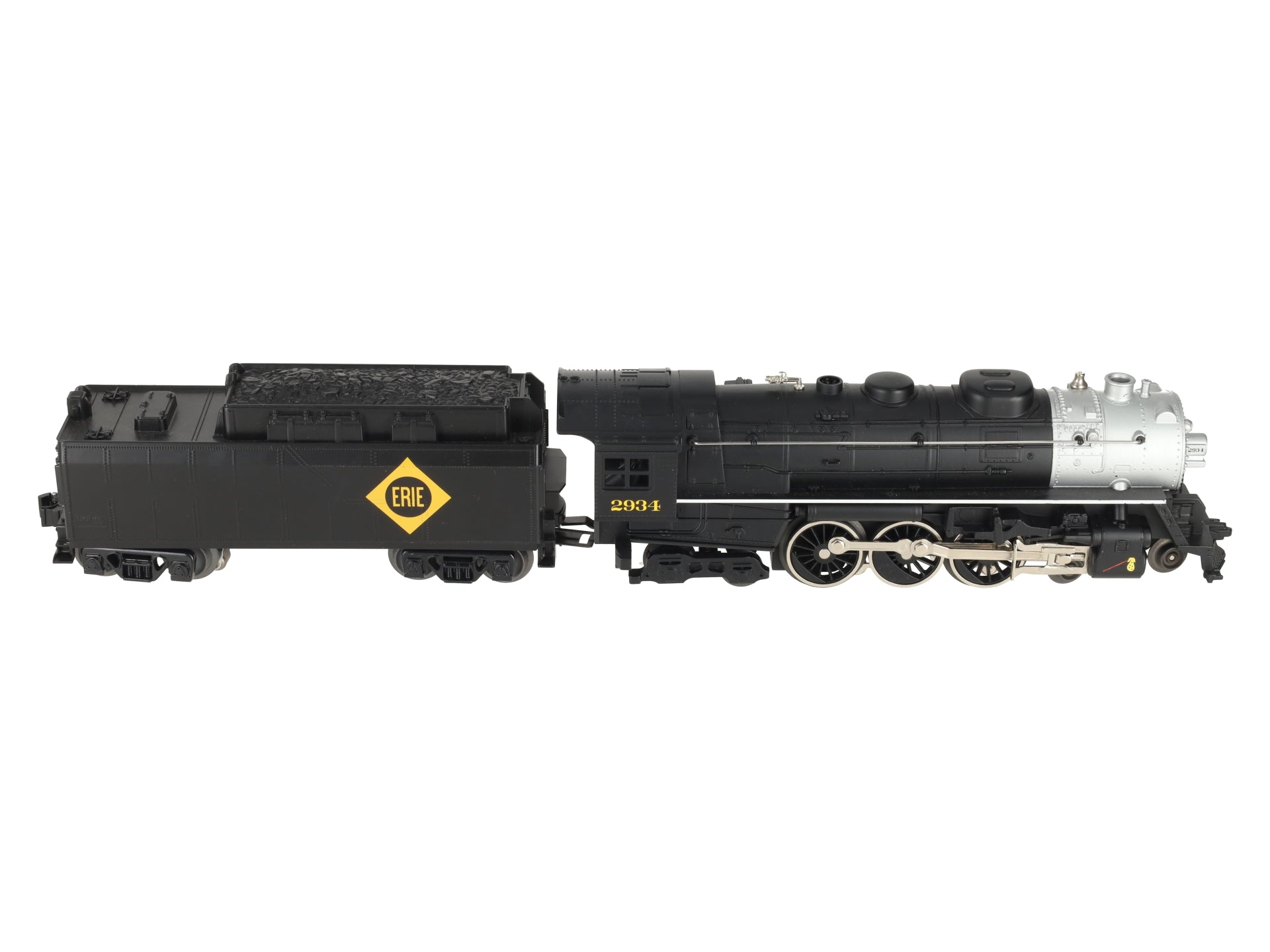Lionel 6-28067 O Gauge Erie 4-6-2 Steam Engine & Tender #2934 with TMCC EX