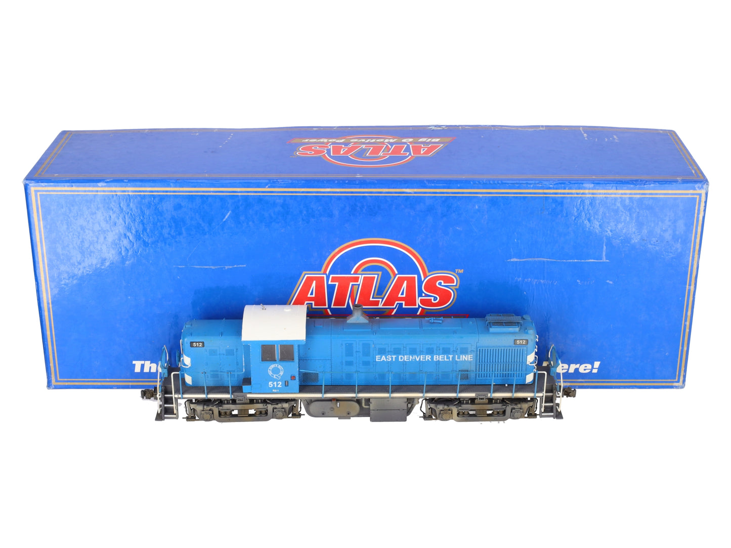 Atlas O East Denver Belt Line ALCO RS-1 Diesel Loco #512 (2-Rail) w/DCC Custom EX/Box