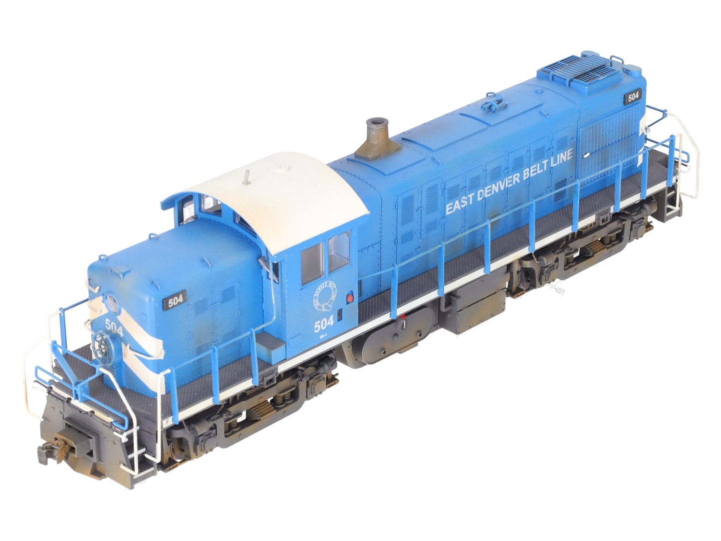 Atlas O Scale EDBL ALCO RS-1 Diesel Locomotive #504 (2-Rail) w/DCC (Custom) EX/Box