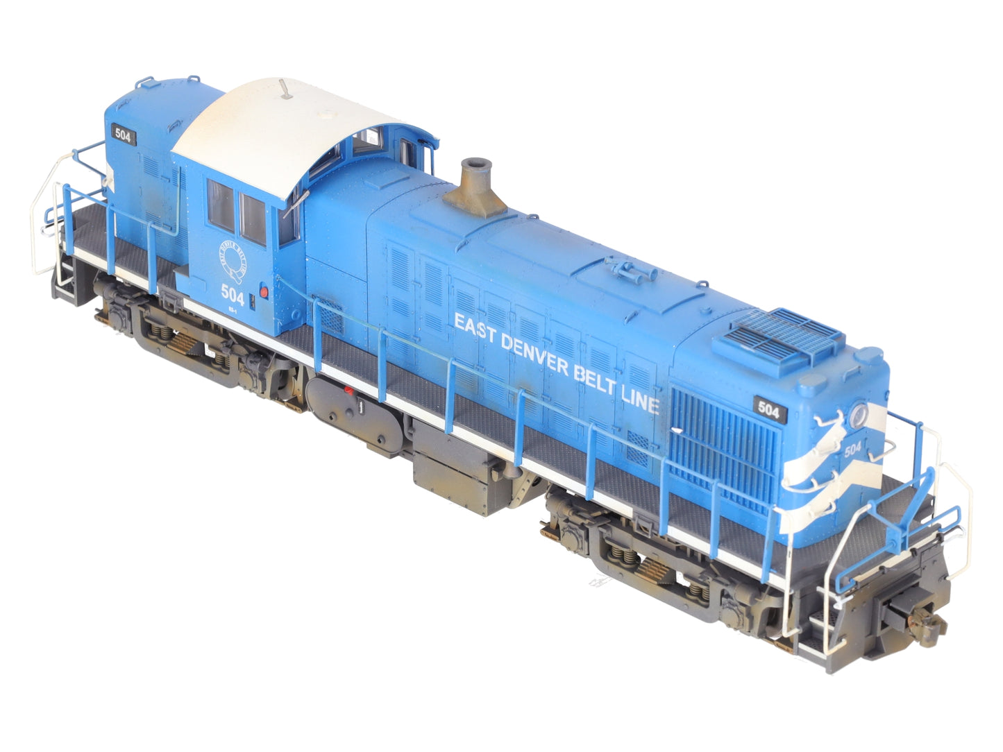 Atlas O Scale EDBL ALCO RS-1 Diesel Locomotive #504 (2-Rail) w/DCC (Custom) EX/Box