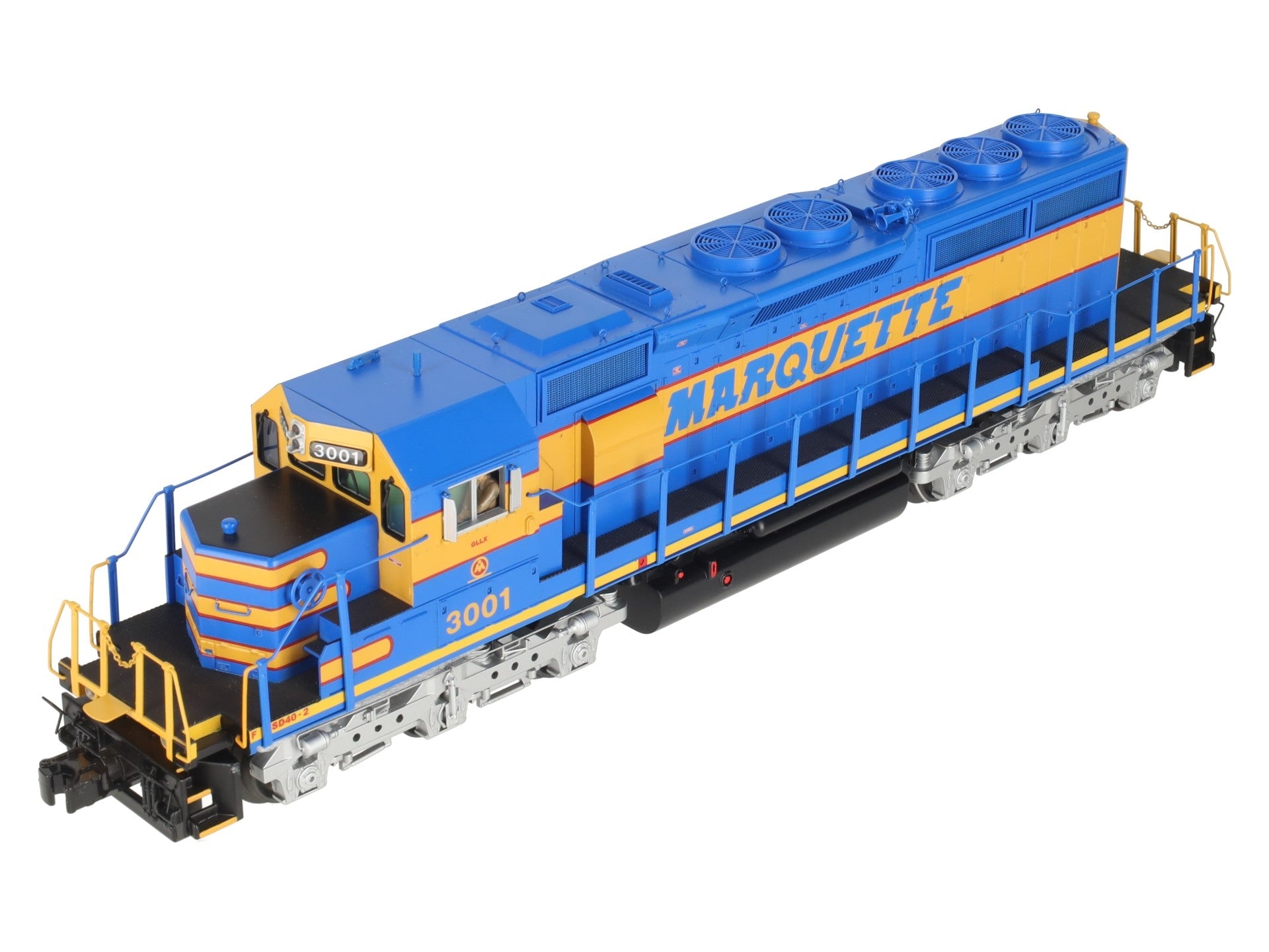 MTH 20-2910-1 O Marquette SD40-2 Diesel Engine w/PS 2.0 #3001 LN/Box