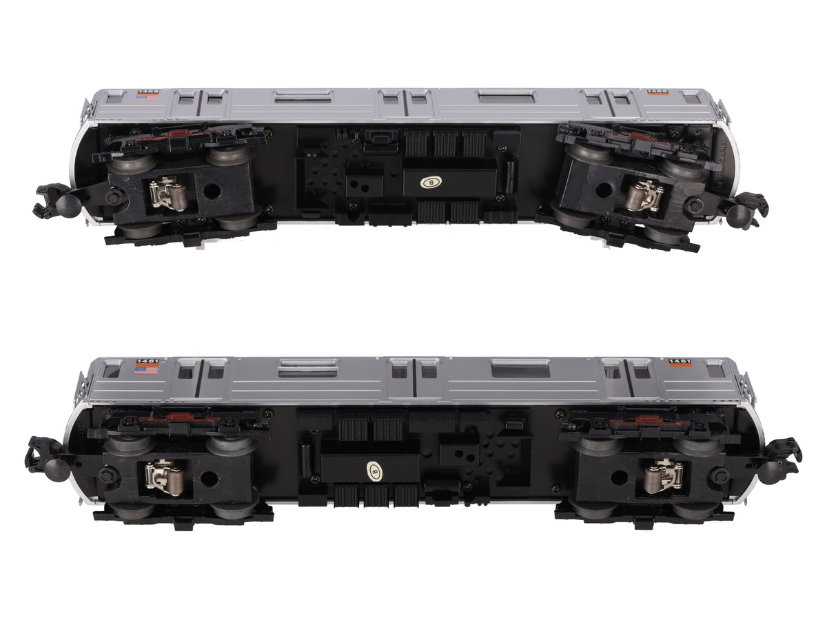 MTH 30-2671-3 O MTA R62 Subway Set Add-On Non-Powered Set (Set of 2)