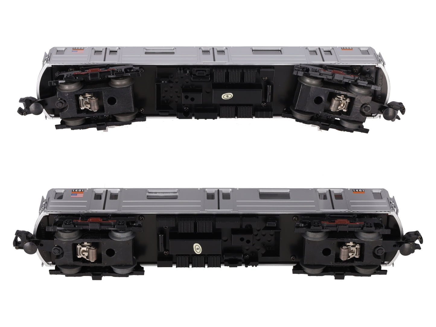 MTH 30-2671-3 O MTA R62 Subway Set Add-On Non-Powered Set (Set of 2) VG/Box