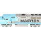 Athearn 91510 HO Scale Maersk GP60M Powered Diesel Locomotive #146 w/ DCC EX/Box