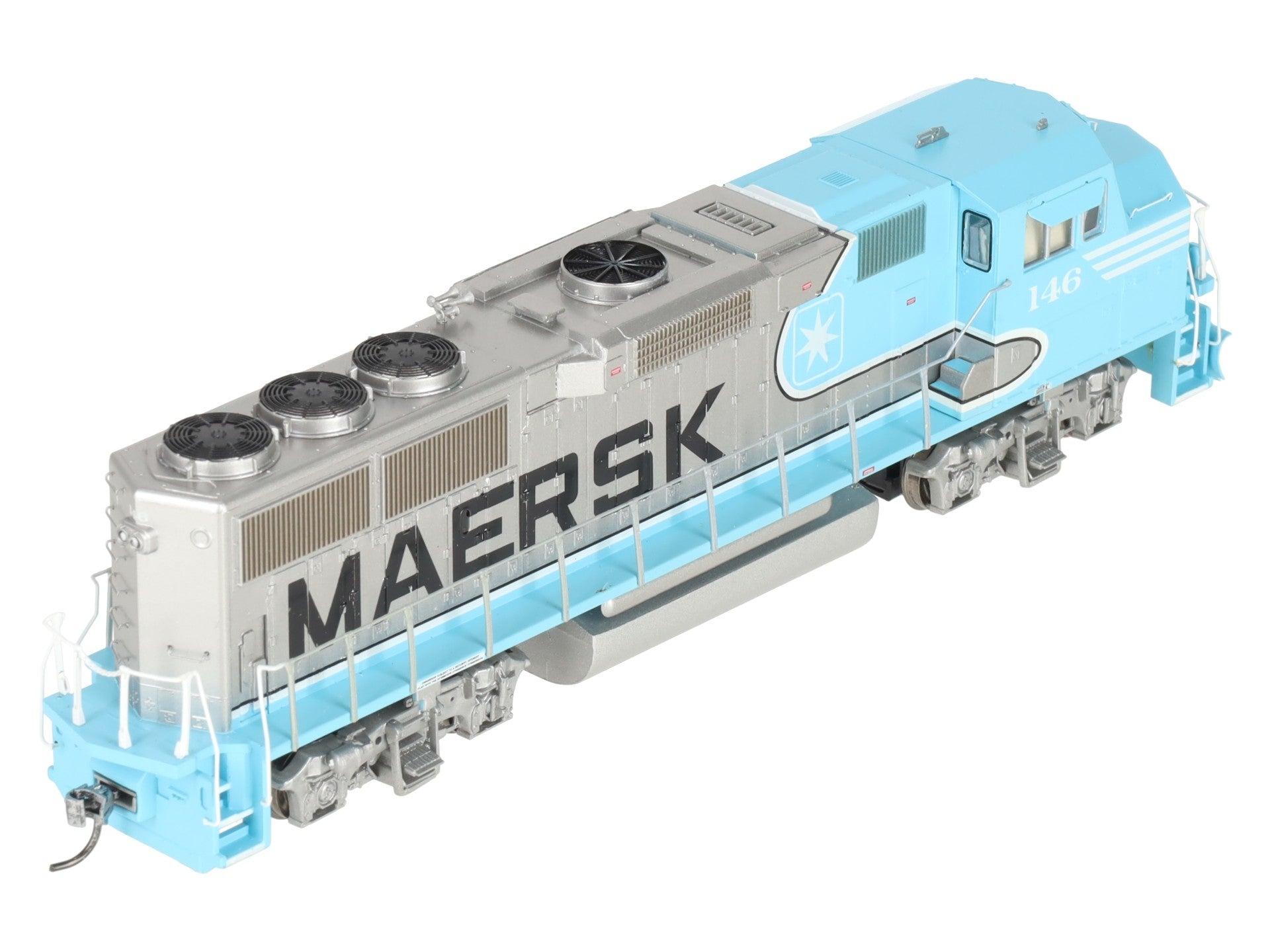 Athearn 91510 HO Scale Maersk GP60M Powered Diesel Locomotive #146 w/ DCC EX/Box