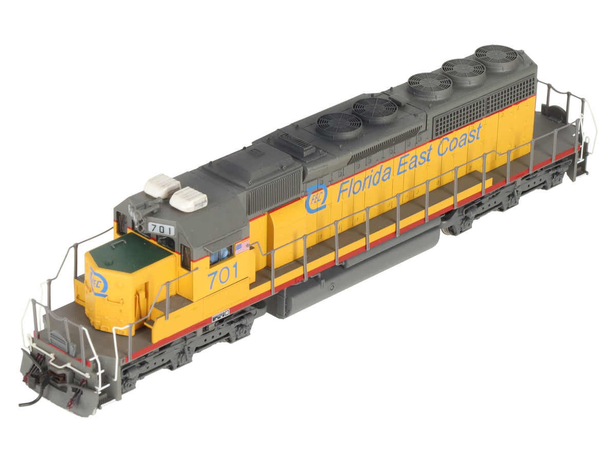Broadway Limited 5008 HO Florida East Coast EMD SD40-2 Low Hood #701 w/ DCC