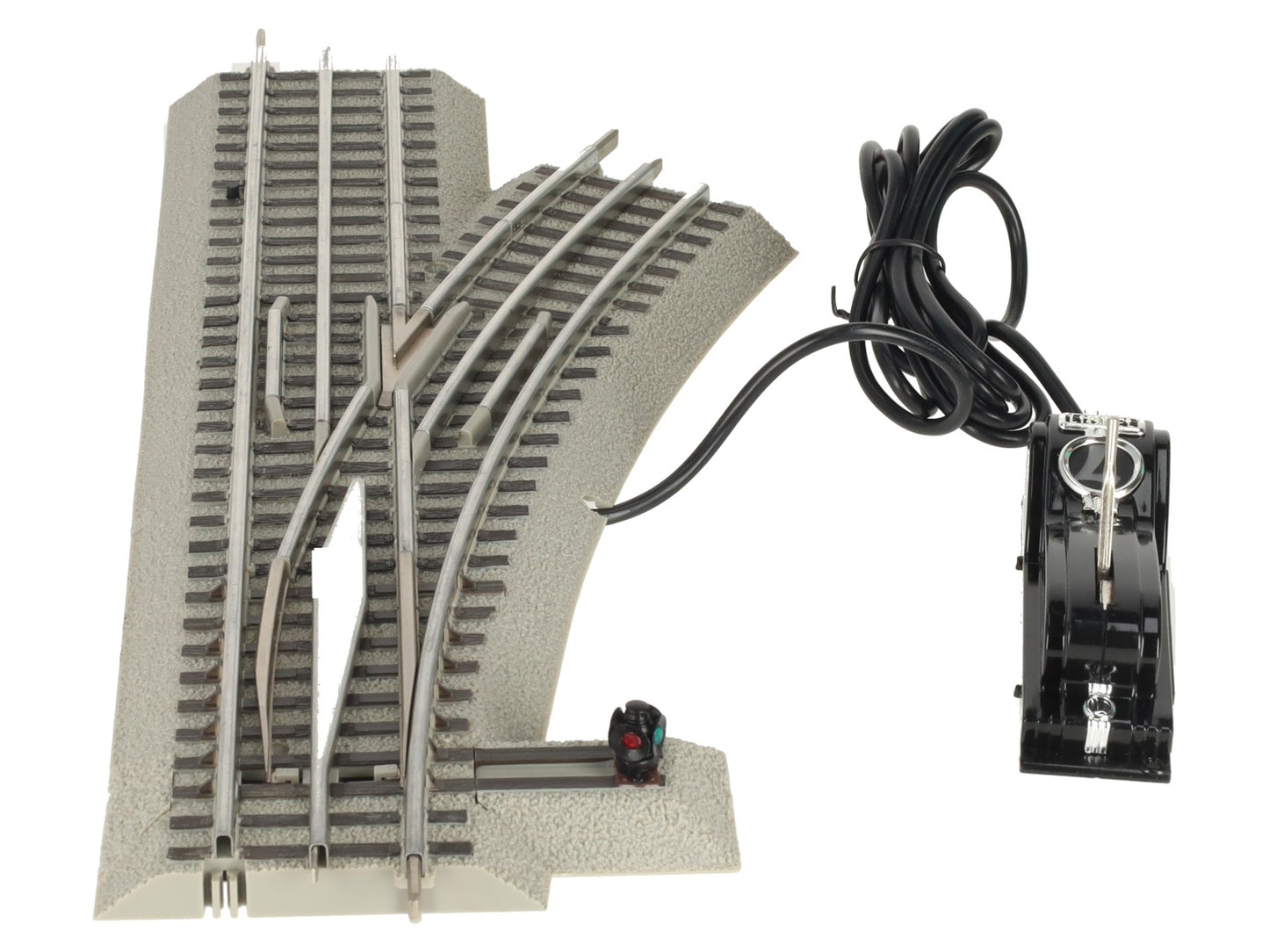 Lionel 6-81948 O Gauge O48 FasTrack Remote Right Hand Switch Turnout EX/Box