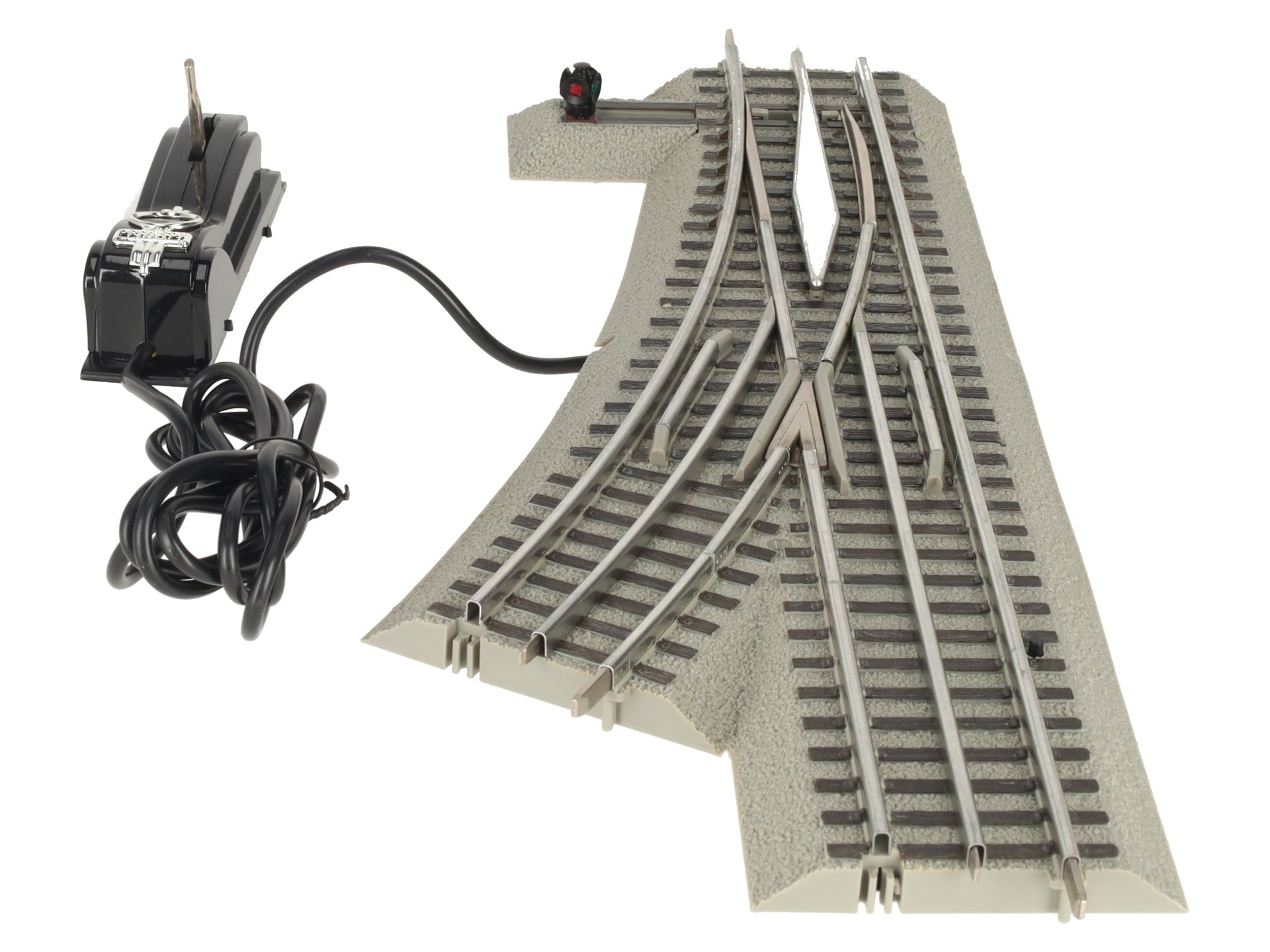 Lionel 6-81948 O Gauge O48 FasTrack Remote Right Hand Switch Turnout EX/Box