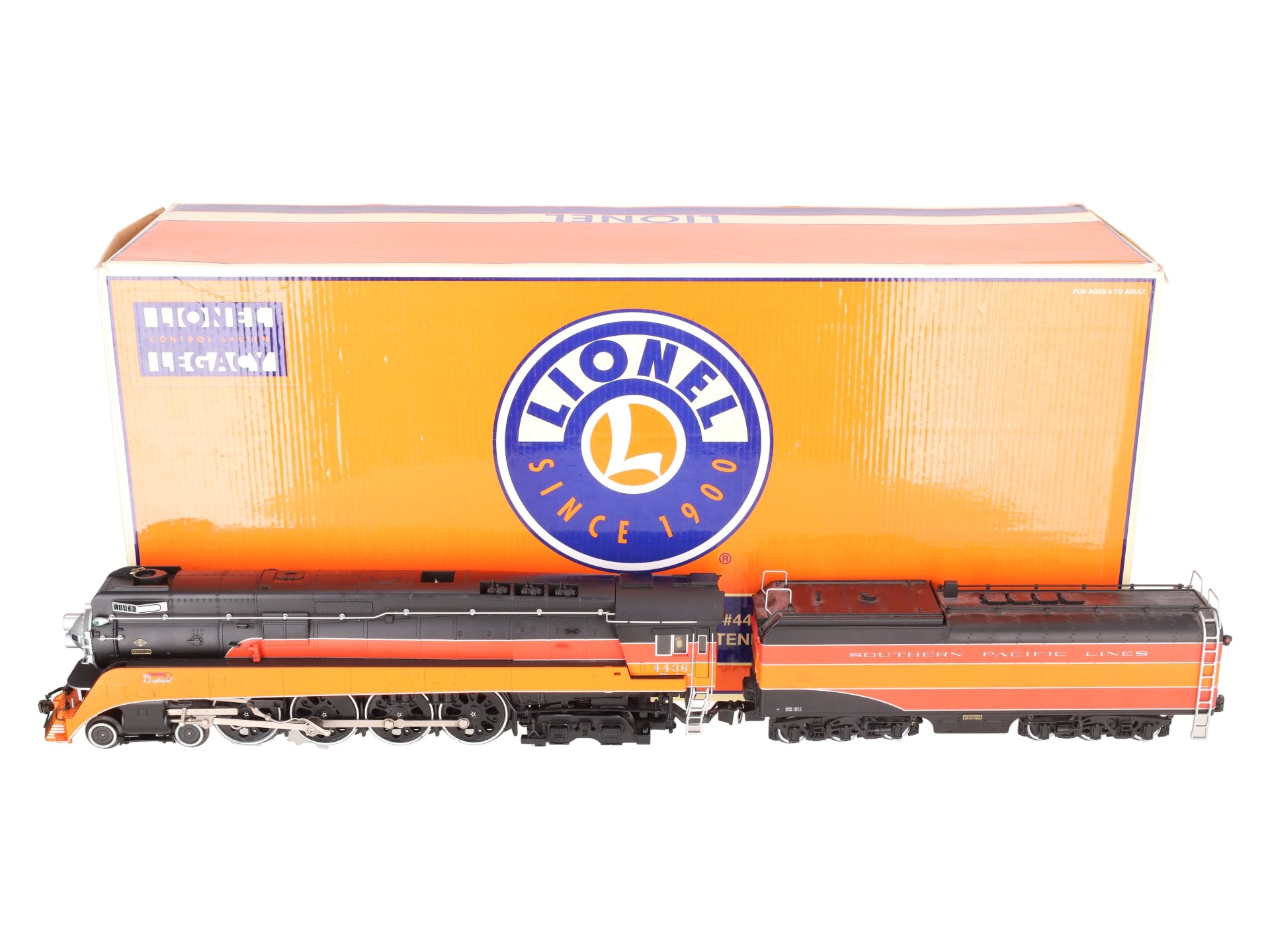 Lionel 6-11127 O Gauge Southern Pacific GS-4 Steam Locomotive & Tender #4436 EX/Box