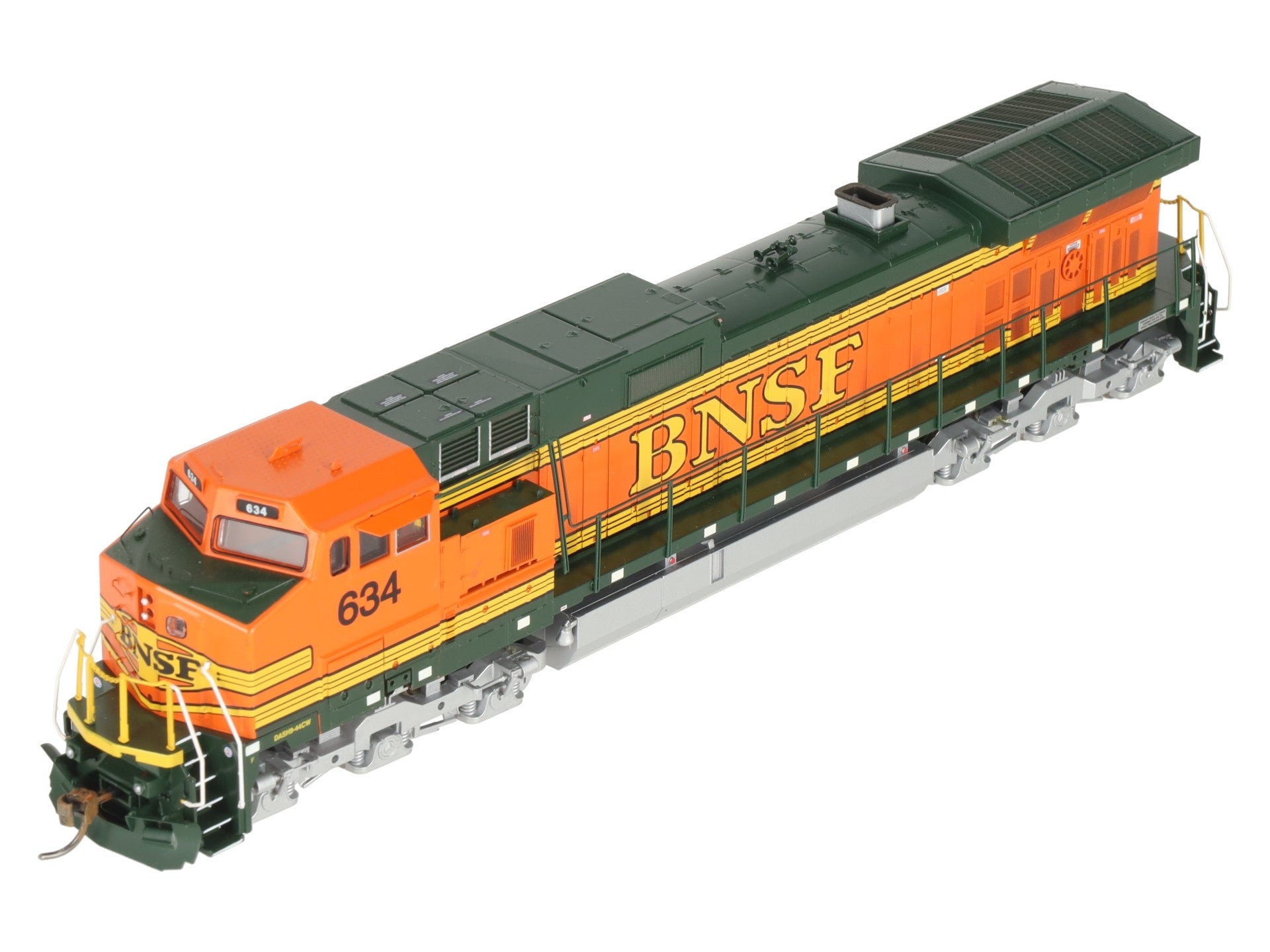 Athearn 78848 HO Scale BNSF Heritage II Dash 9-44CW Diesel Loco #634 EX/Box