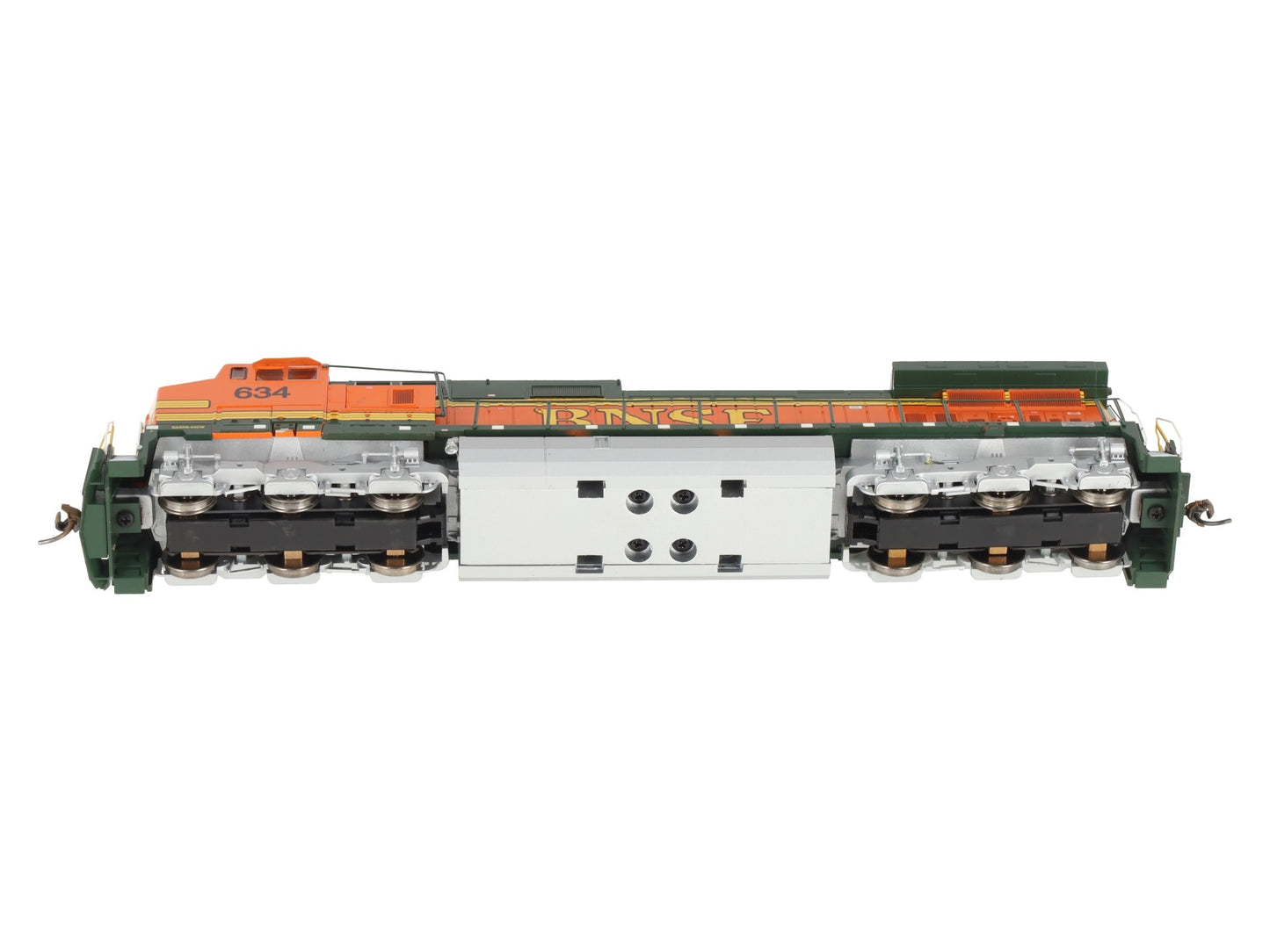 Athearn 78848 HO Scale BNSF Heritage II Dash 9-44CW Diesel Loco #634 EX/Box