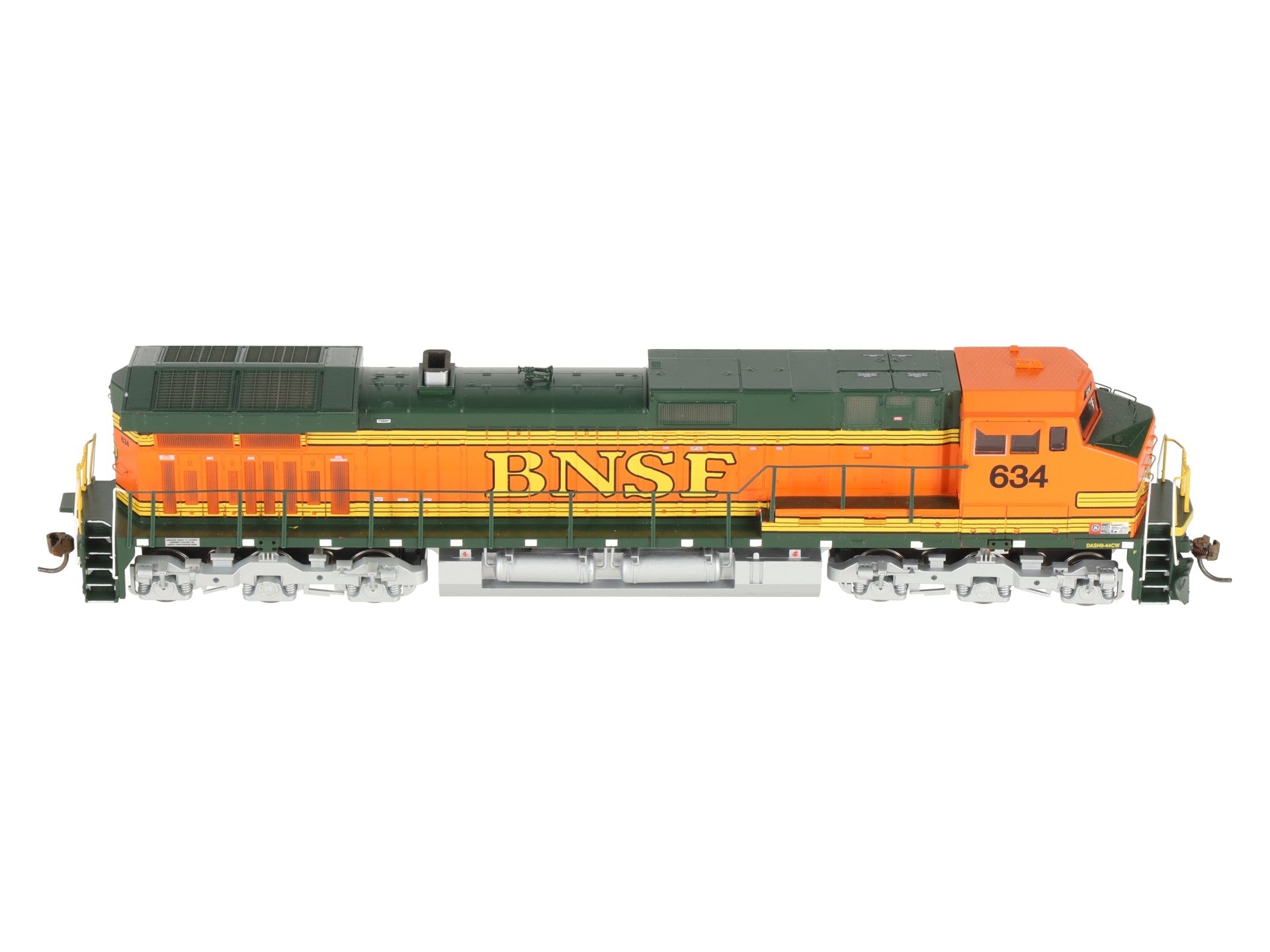 Athearn 78848 HO Scale BNSF Heritage II Dash 9-44CW Diesel Loco #634 EX/Box