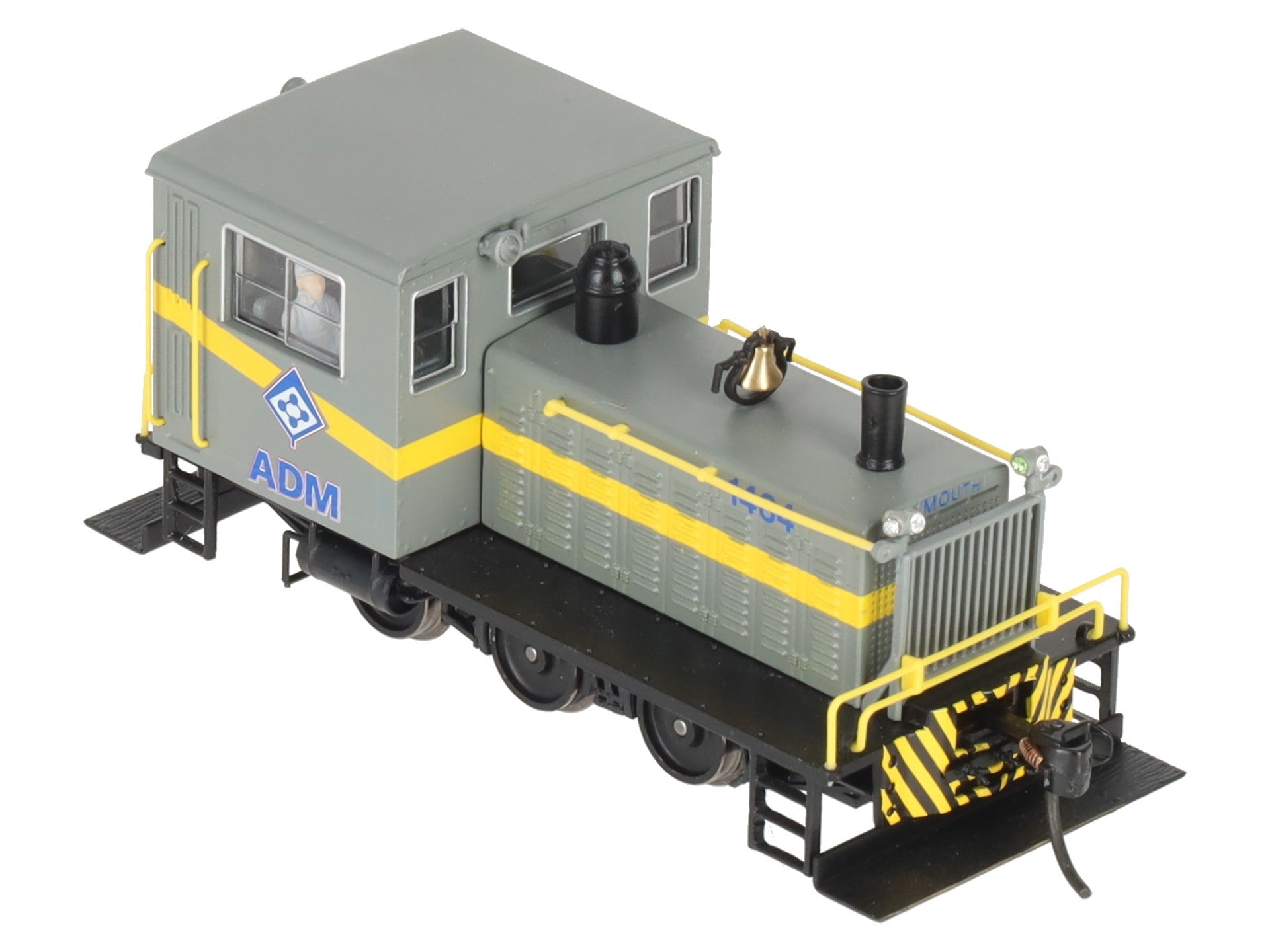Broadway Limited 6562 HO Scale ADM Grain Plymouth Switcher #1464 w/DCC EX/Box