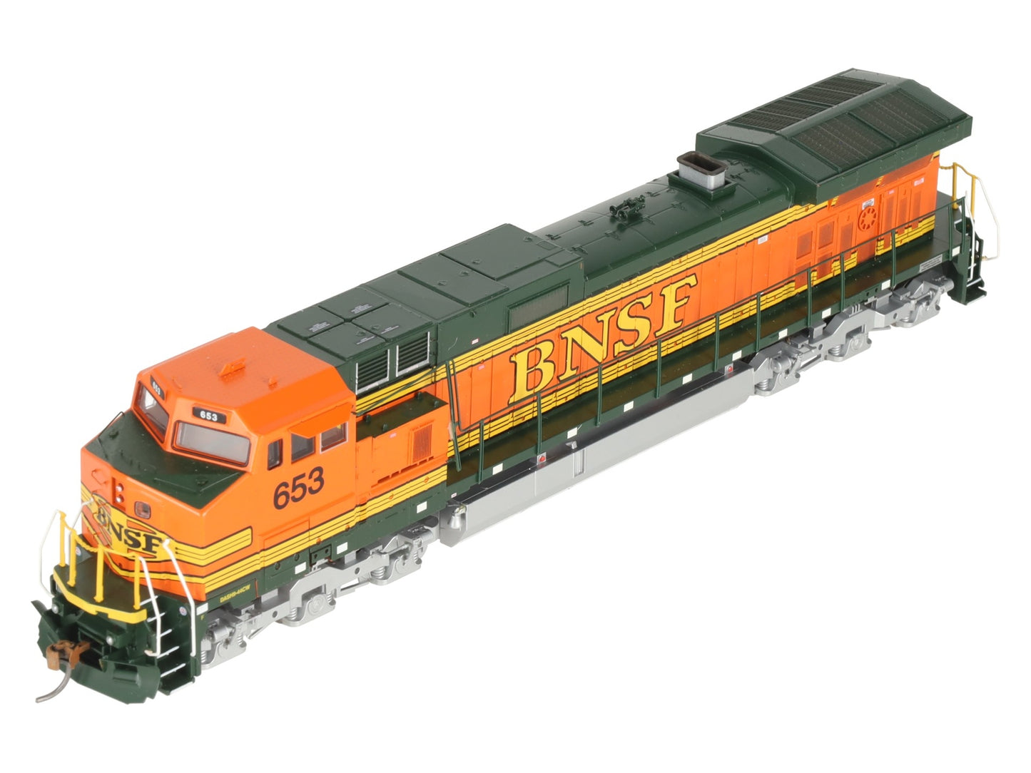 Athearn 78849 HO Scale Burlington Northern Santa Fe Heritage II Dash 9-44CW #653 EX/Box