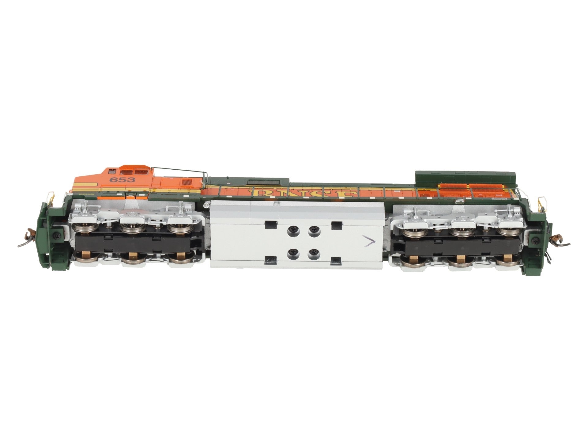 Athearn 78849 HO Scale Burlington Northern Santa Fe Heritage II Dash 9-44CW #653 EX/Box