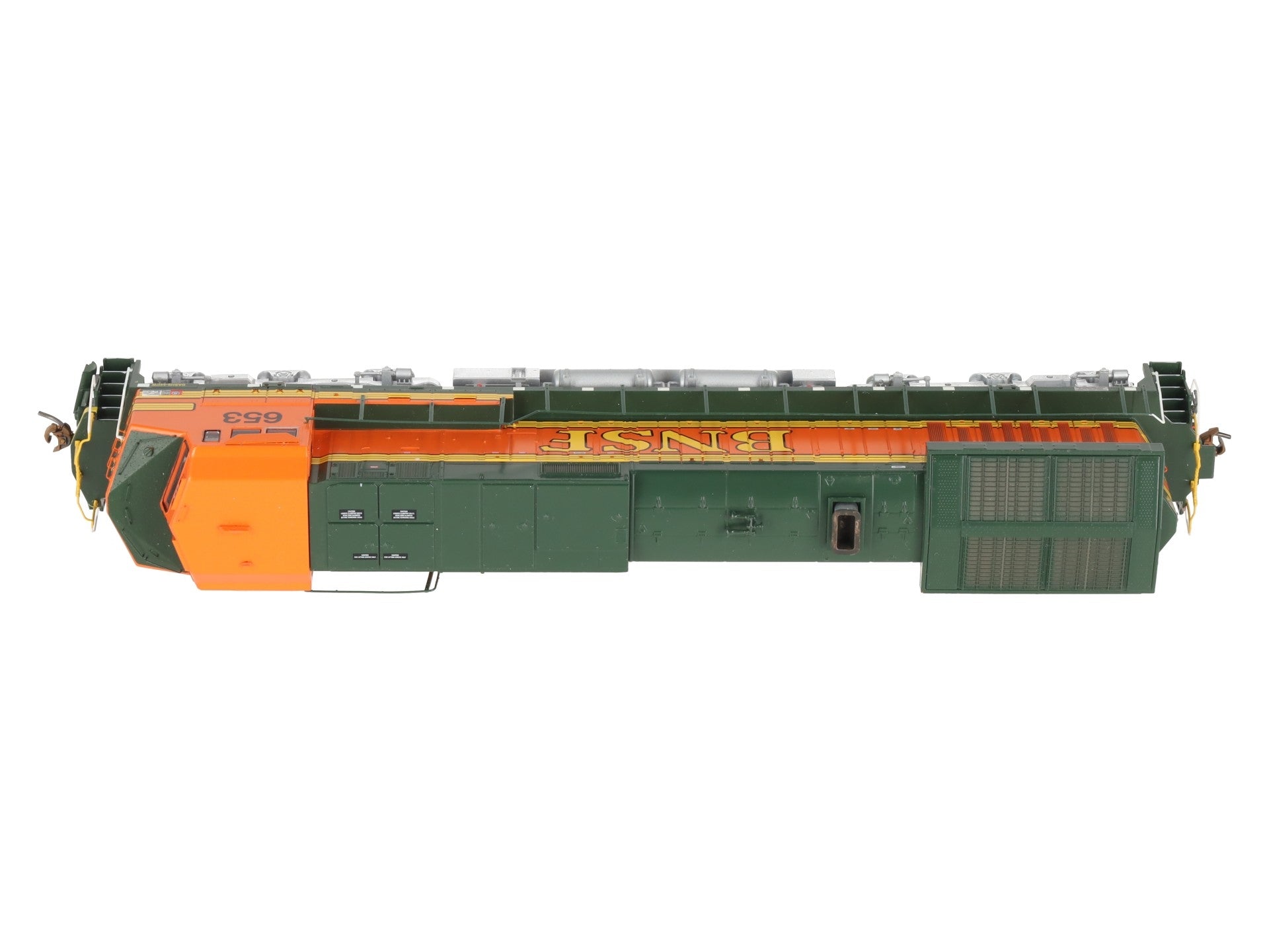 Athearn 78849 HO Scale Burlington Northern Santa Fe Heritage II Dash 9-44CW #653 EX/Box