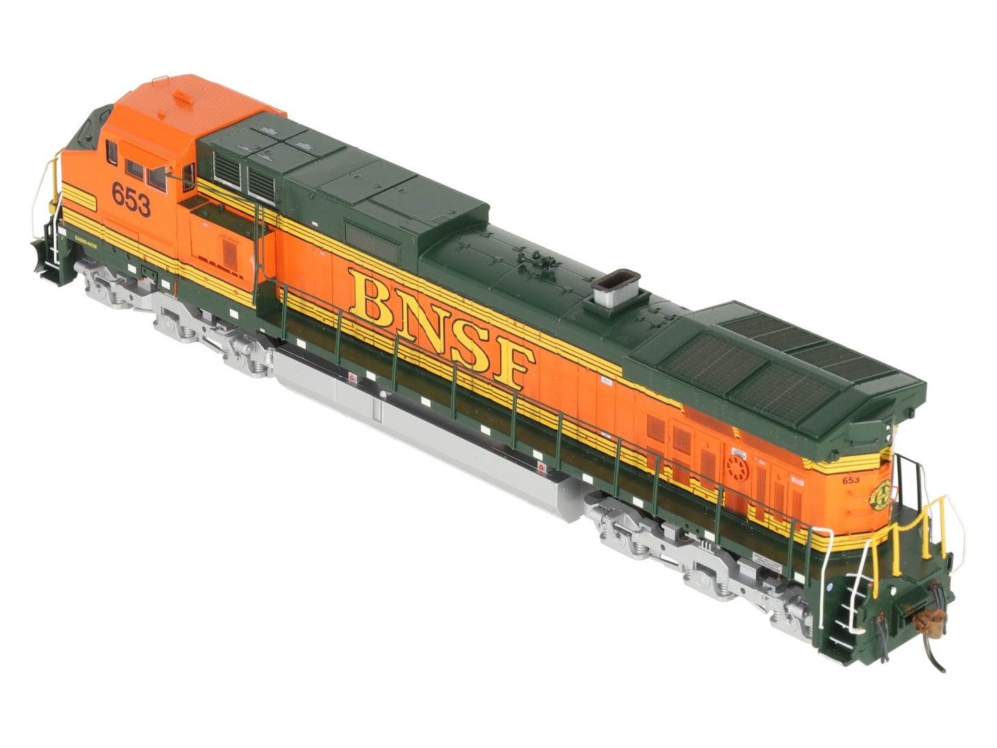 Athearn 78849 HO Scale Burlington Northern Santa Fe Heritage II Dash 9-44CW #653 EX/Box