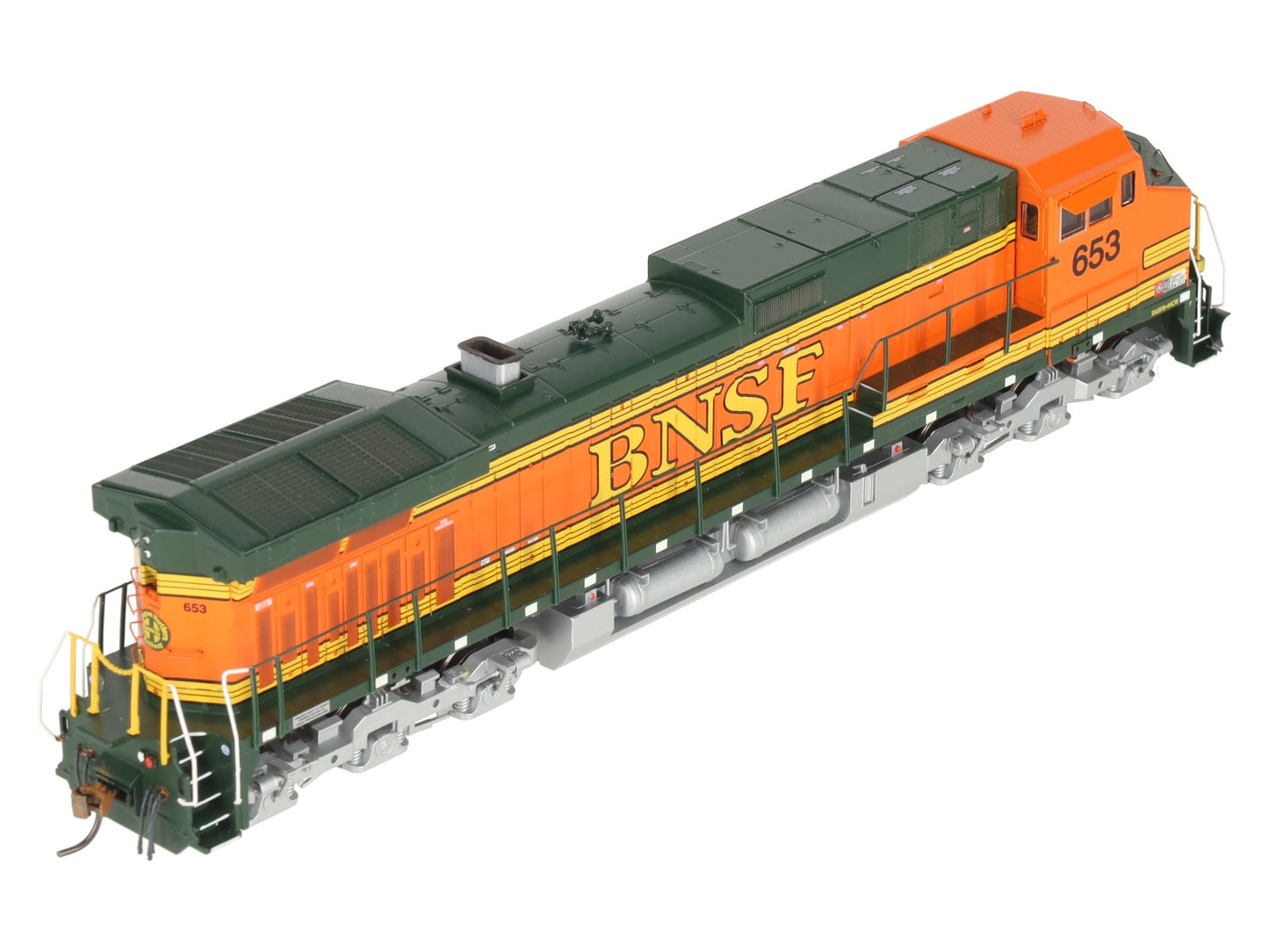 Athearn 78849 HO Scale Burlington Northern Santa Fe Heritage II Dash 9-44CW #653 EX/Box
