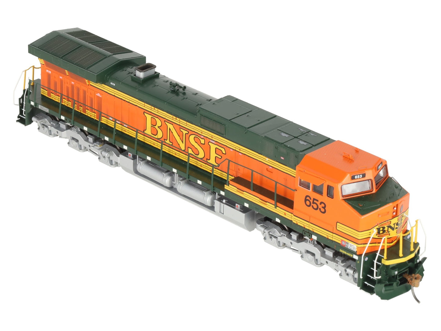 Athearn 78849 HO Scale Burlington Northern Santa Fe Heritage II Dash 9-44CW #653 EX/Box