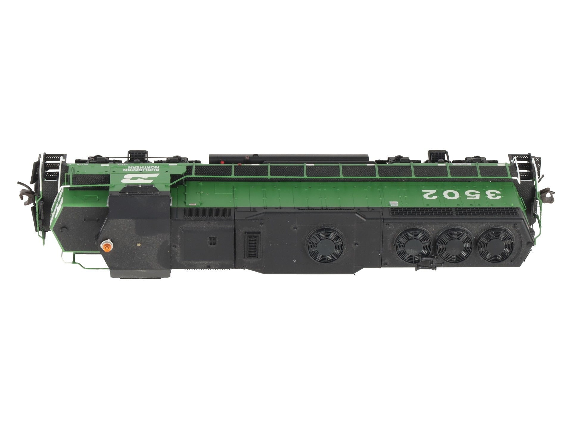Atlas 9704 HO Scale Burlington Northern GP-40 Diesel Locomotive #3502 w/DCC EX/Box