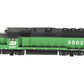Atlas 9704 HO Scale Burlington Northern GP-40 Diesel Locomotive #3502 w/DCC EX/Box