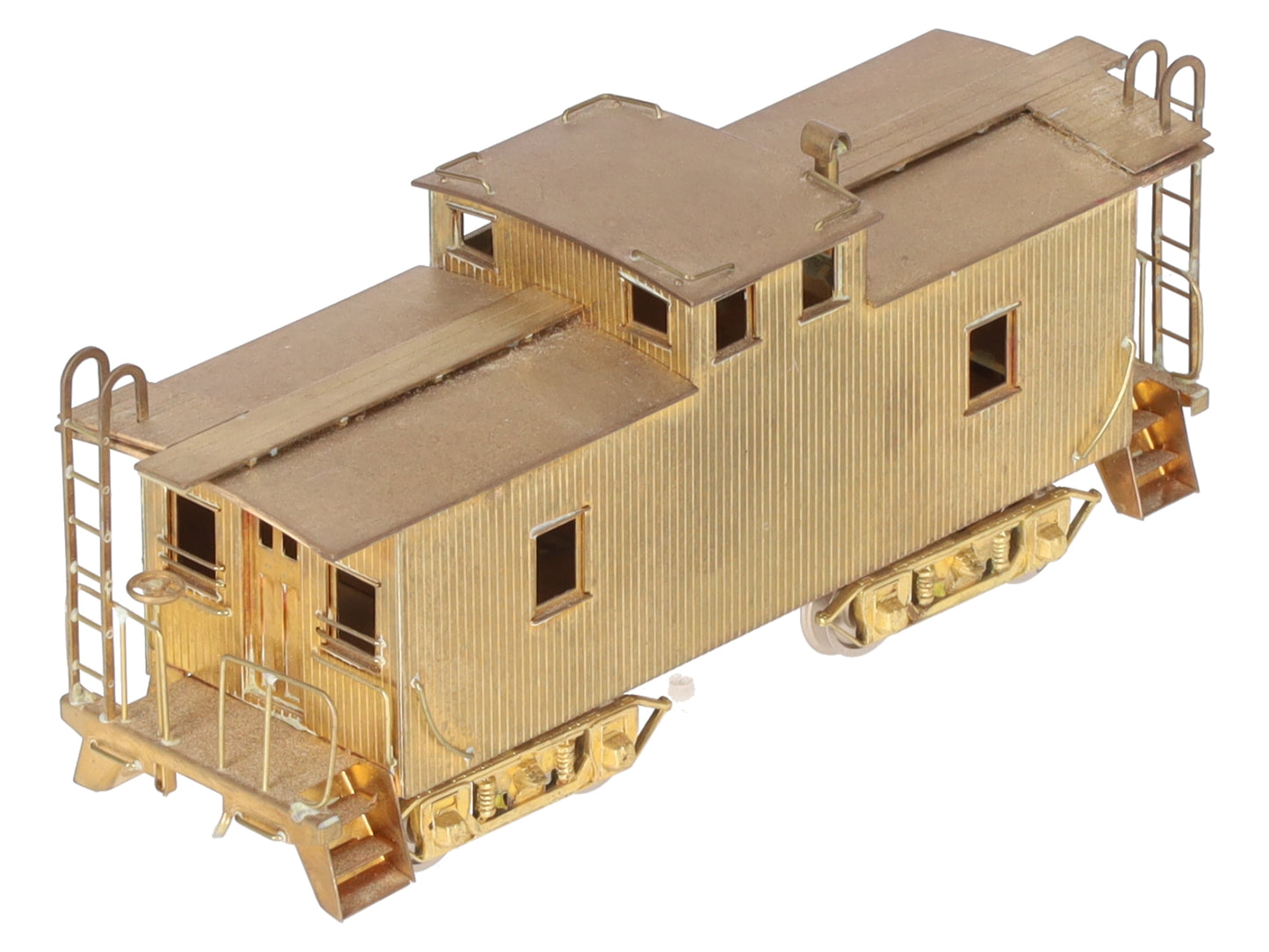 Nickel Plate Products HO Scale BRASS NYO&W 800 Series Caboose - unpainted EX/Box