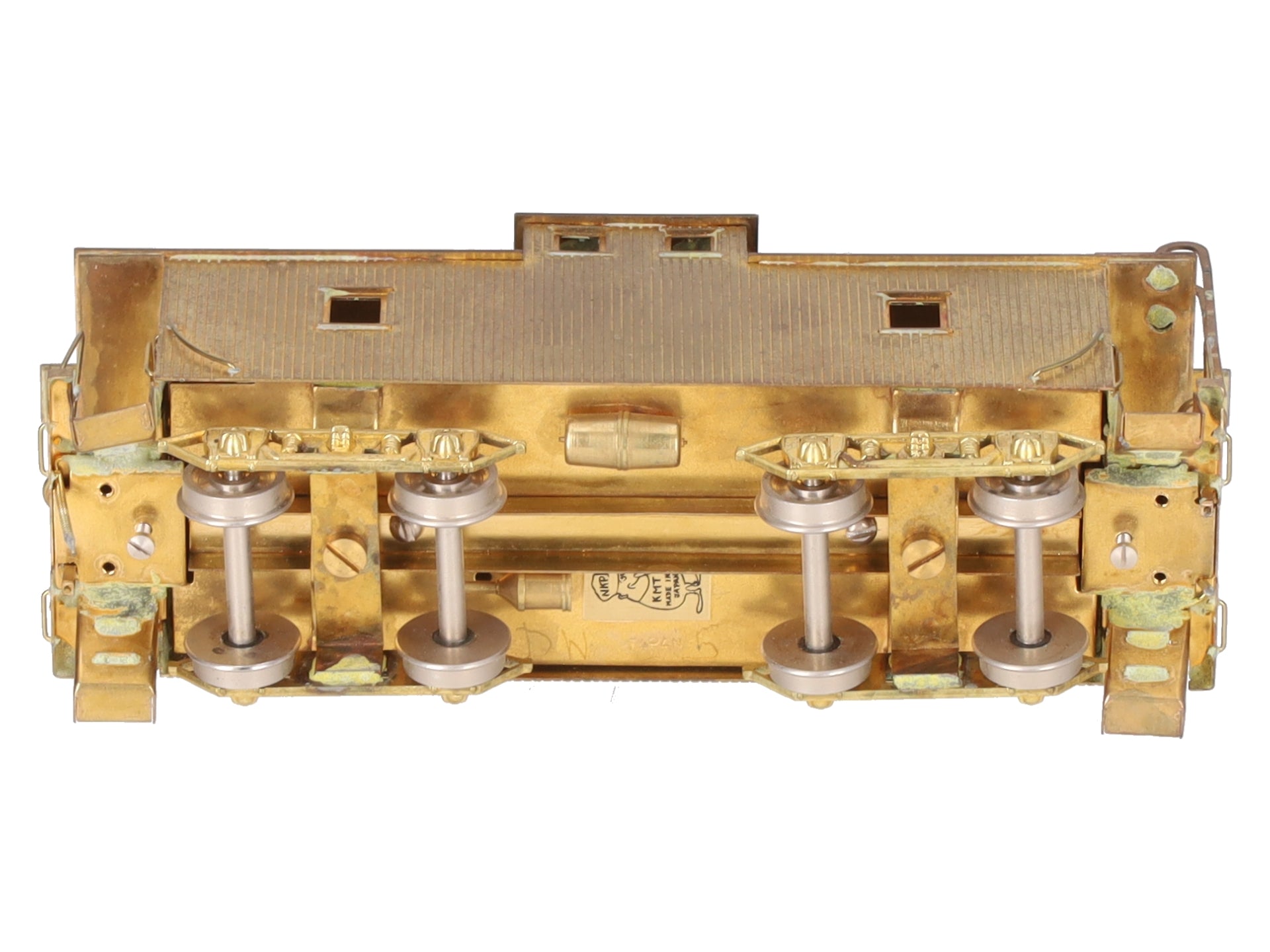 Nickel Plate Products HO Scale BRASS NYO&W 800 Series Caboose - unpainted EX/Box