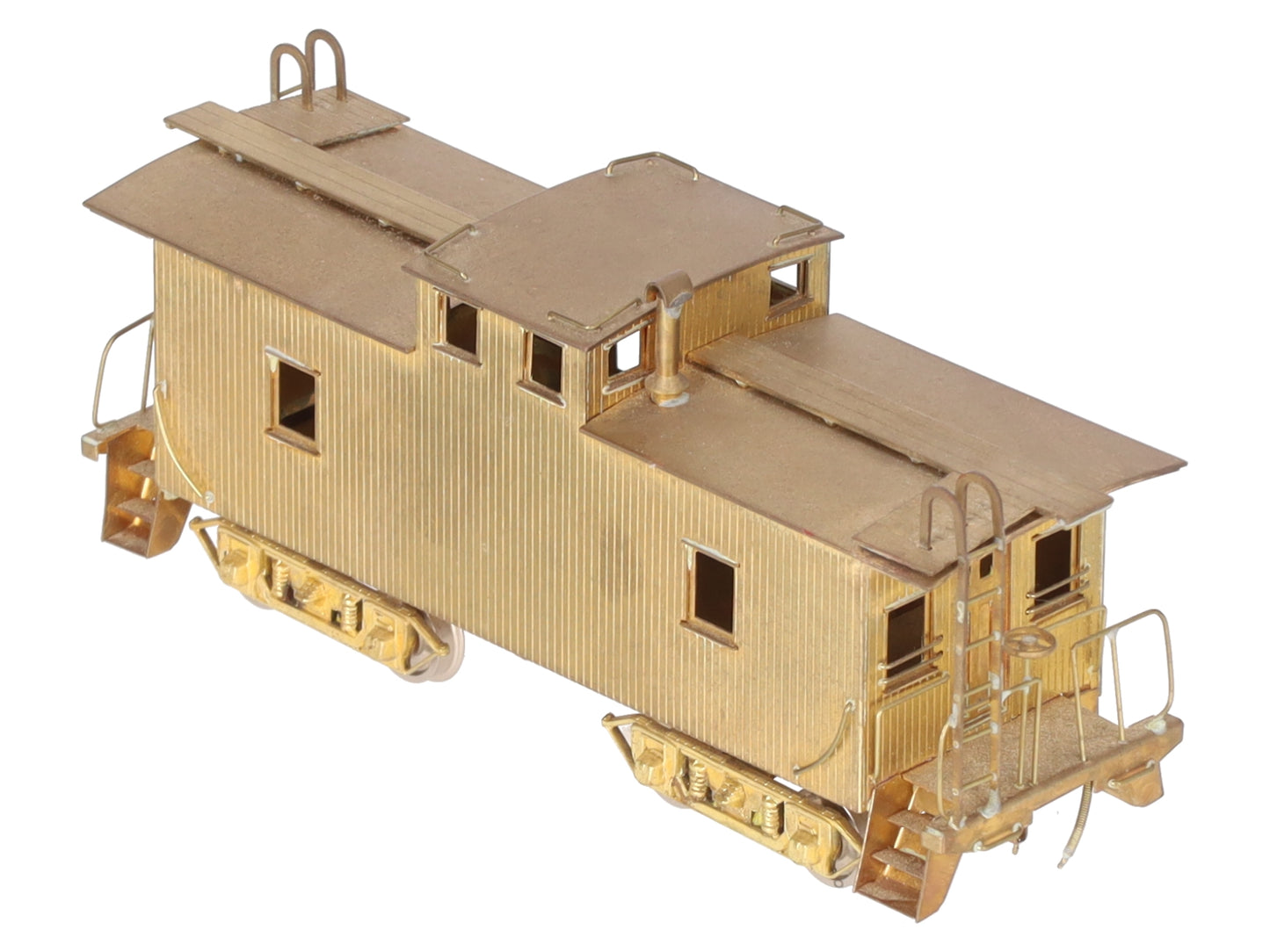 Nickel Plate Products HO Scale BRASS NYO&W 800 Series Caboose - unpainted EX/Box