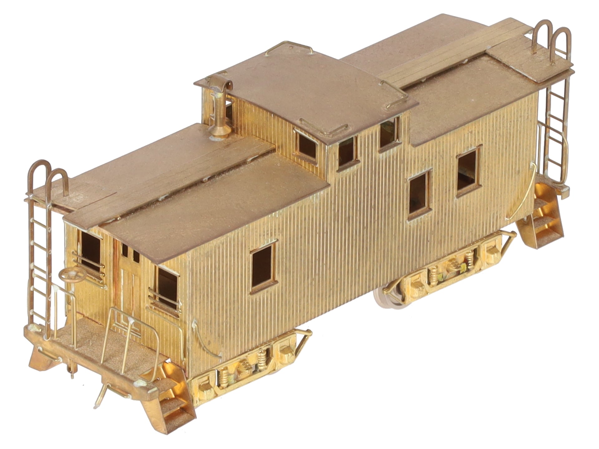 Nickel Plate Products HO Scale BRASS NYO&W 800 Series Caboose - unpainted EX/Box
