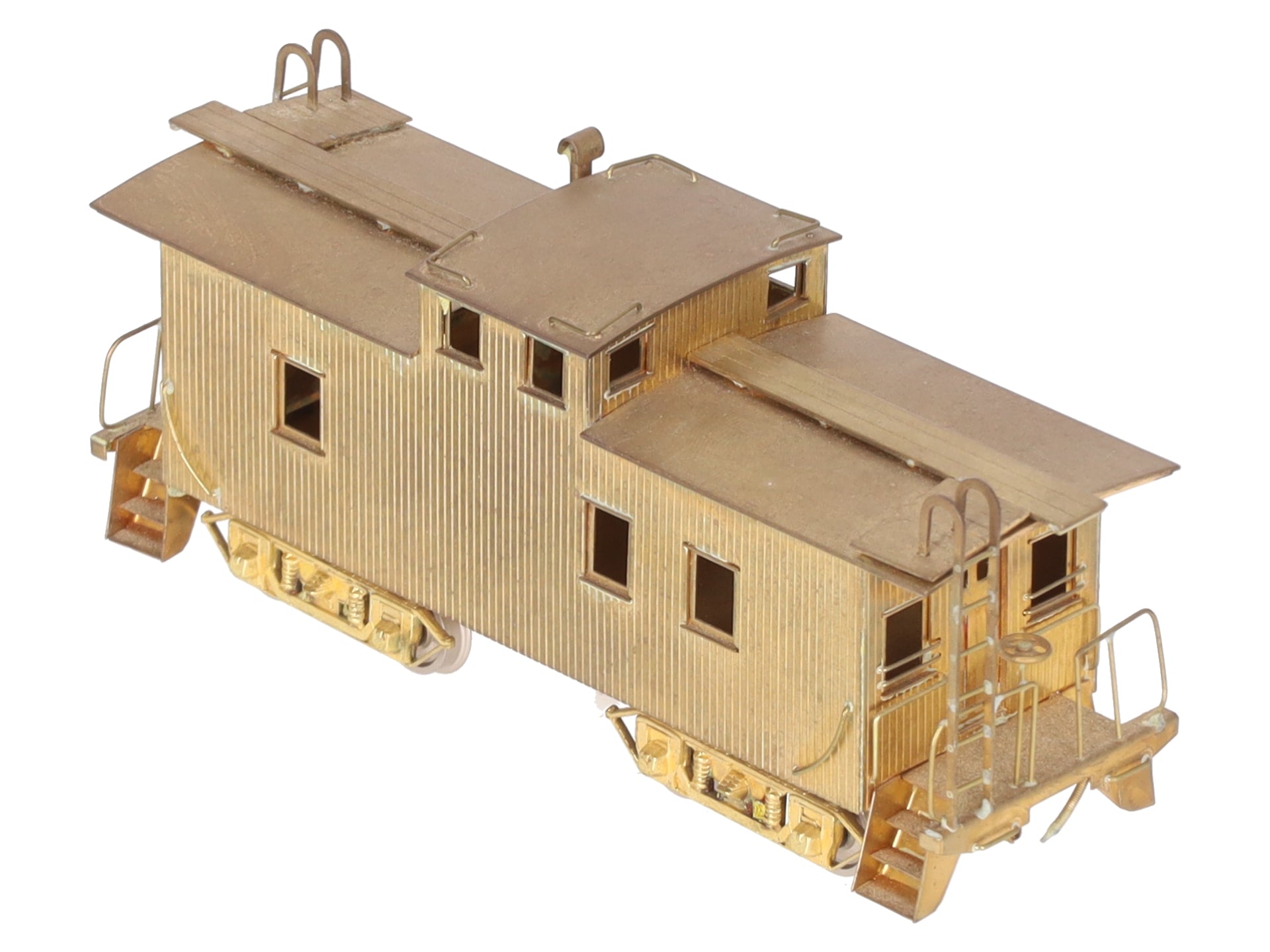 Nickel Plate Products HO Scale BRASS NYO&W 800 Series Caboose - unpainted EX/Box