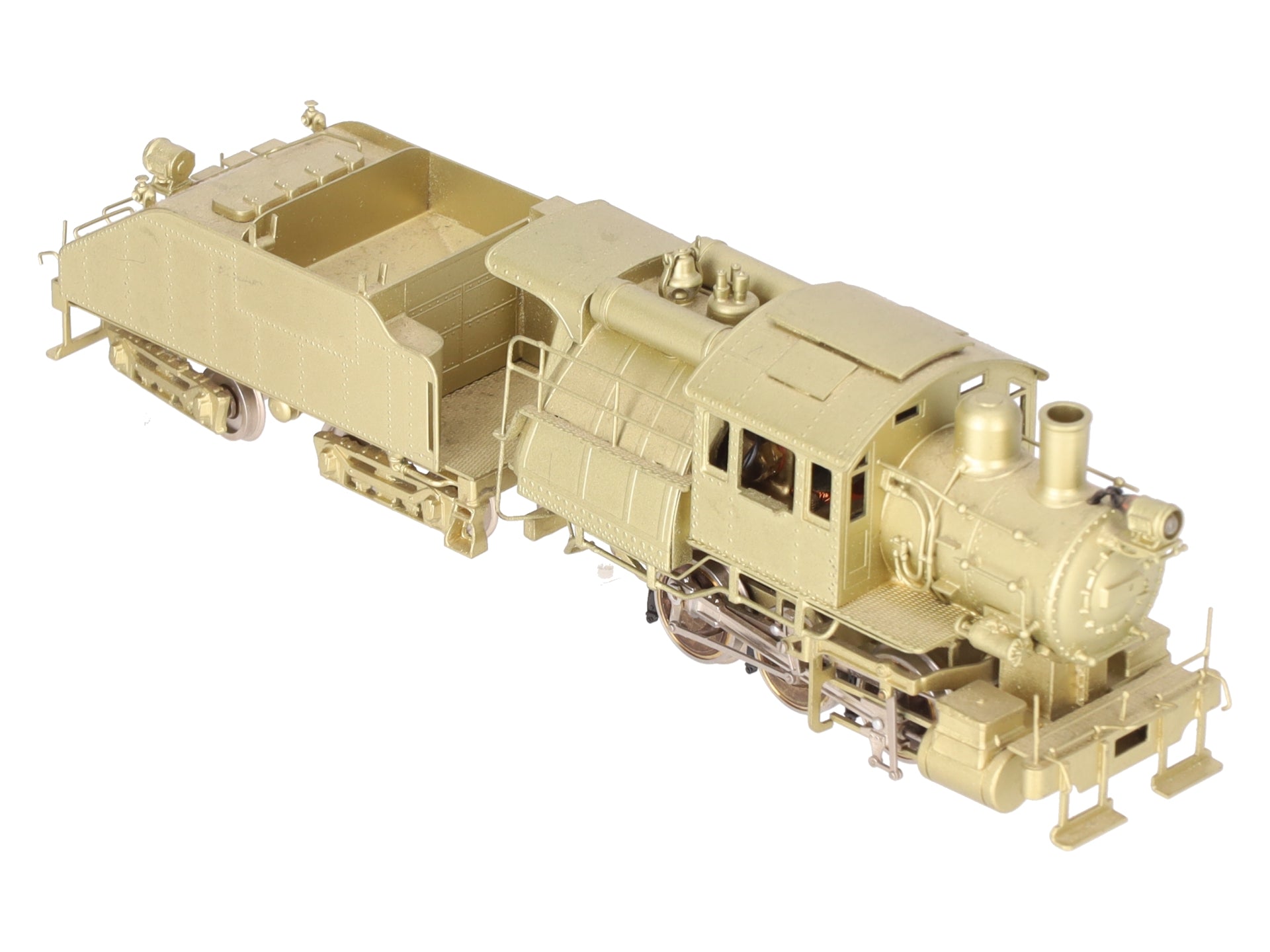 Gem Models KT-105 BRASS HO Scale Reading B8a 0-6-0 Camelback Steam Loco/Tender EX/Box