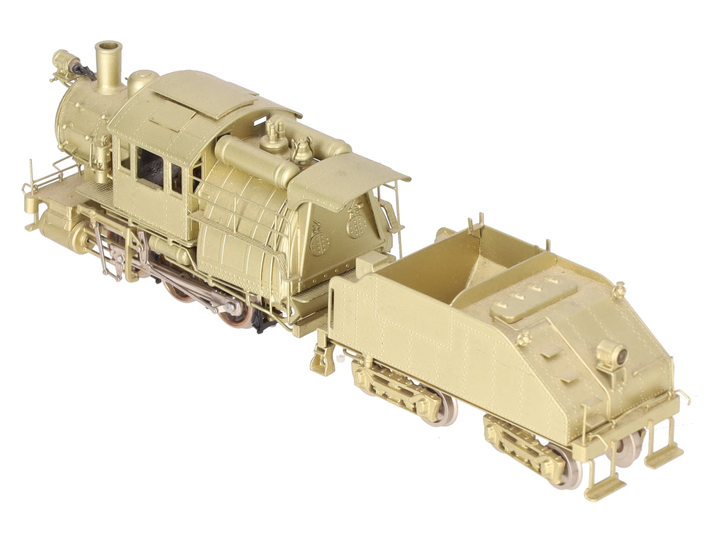 Gem Models KT-105 BRASS HO Scale Reading B8a 0-6-0 Camelback Steam Loco/Tender EX/Box