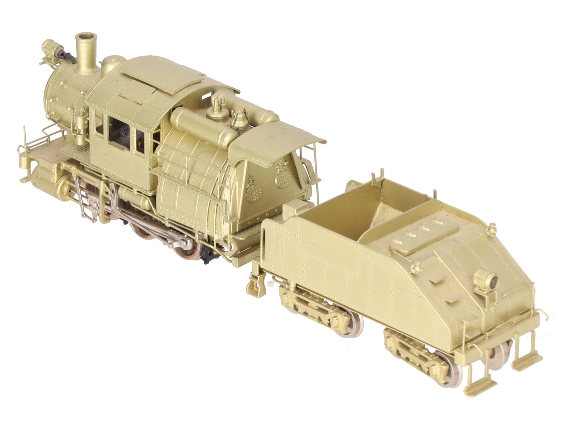 Gem Models KT-105 BRASS HO Scale Reading B8a 0-6-0 Camelback Steam Loco/Tender EX/Box