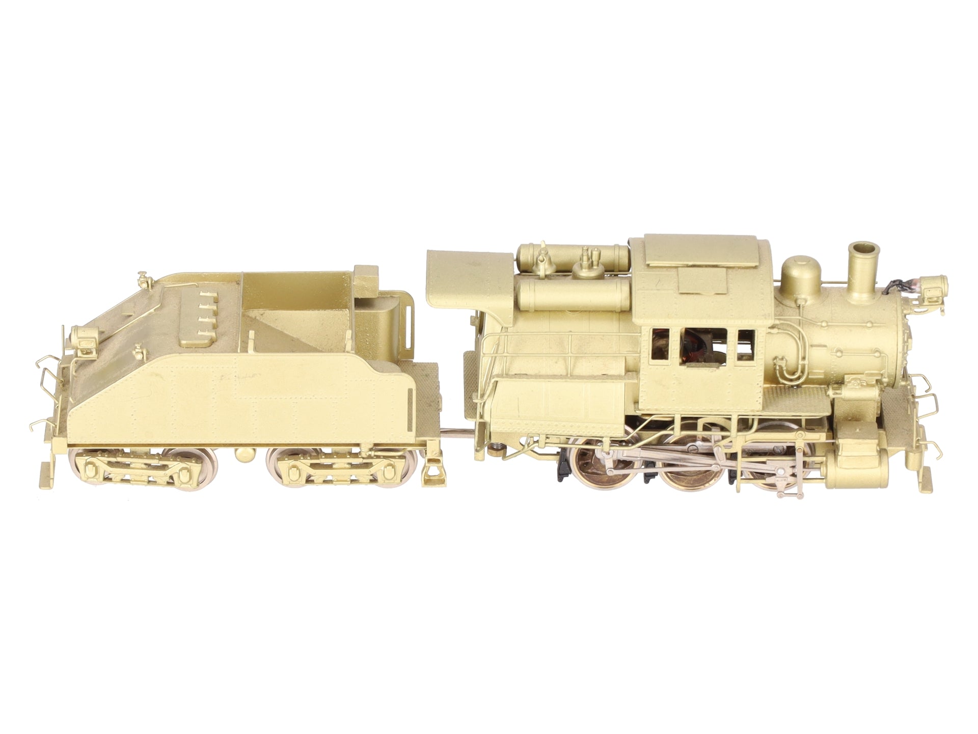 Gem Models KT-105 BRASS HO Scale Reading B8a 0-6-0 Camelback Steam Loco/Tender EX/Box