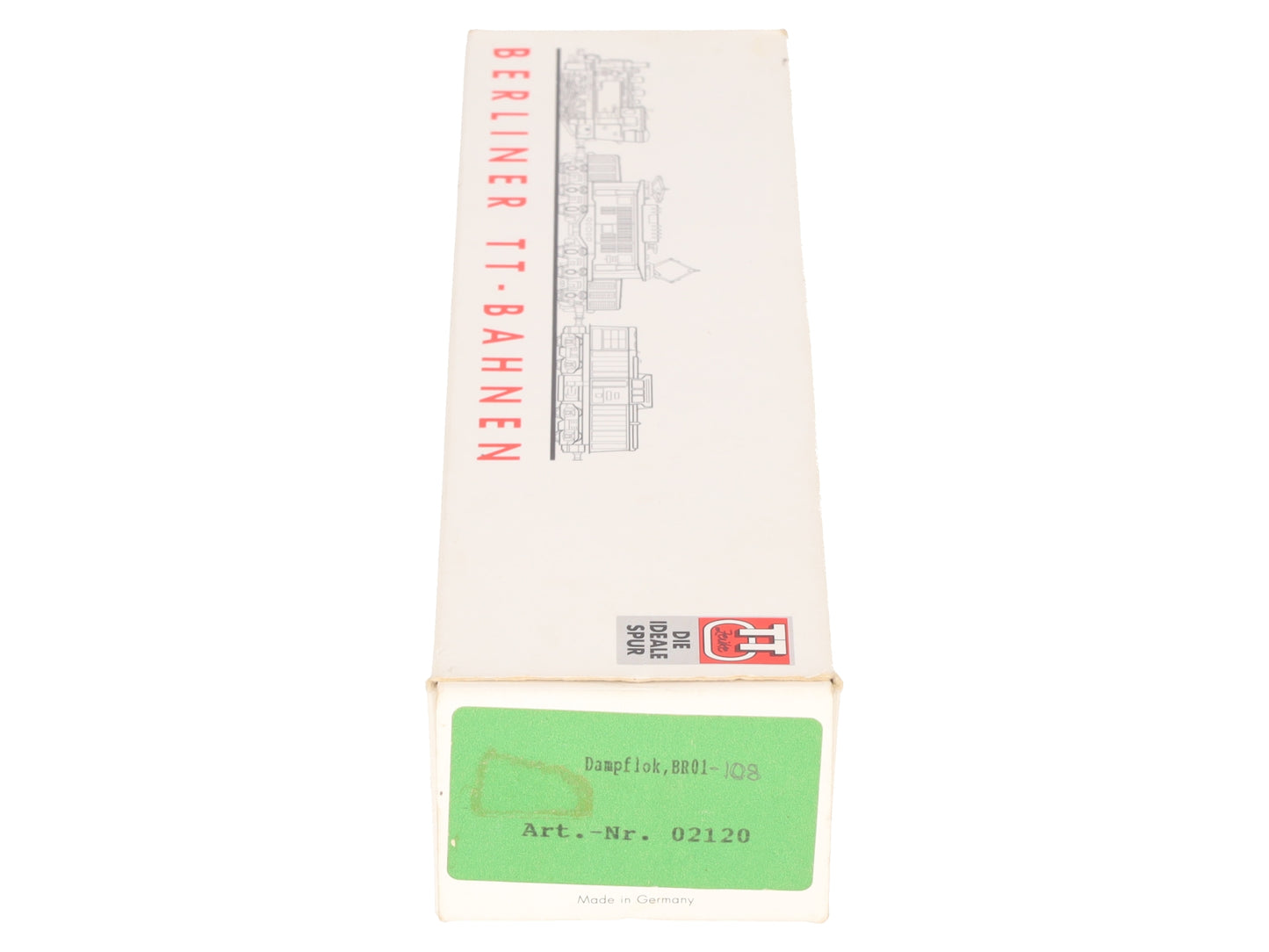 Berliner 02120 TT Gauge Dampfolk BR01-108 Steam Locomotive EX/Box