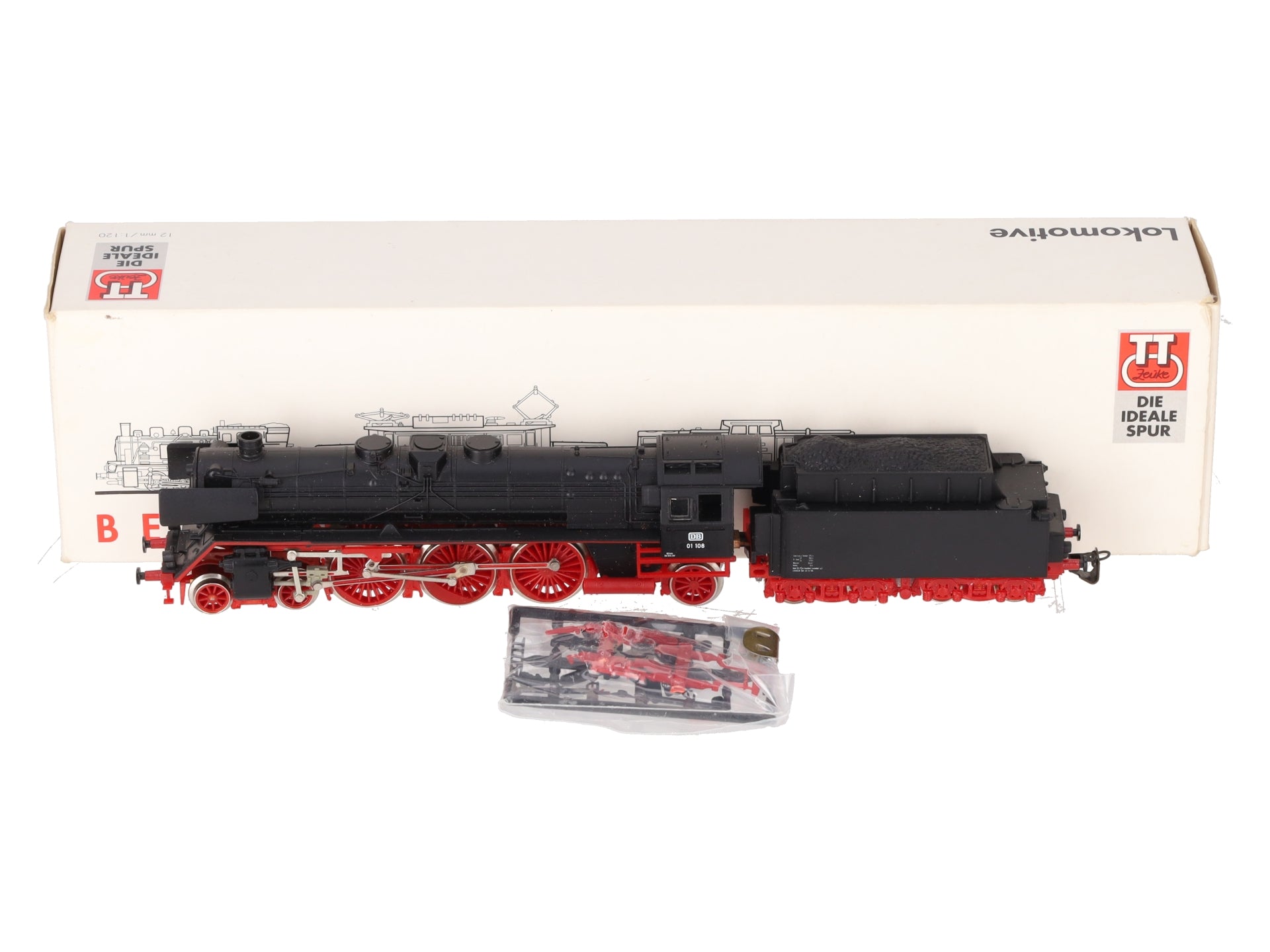 Berliner 02120 TT Gauge Dampfolk BR01-108 Steam Locomotive EX/Box