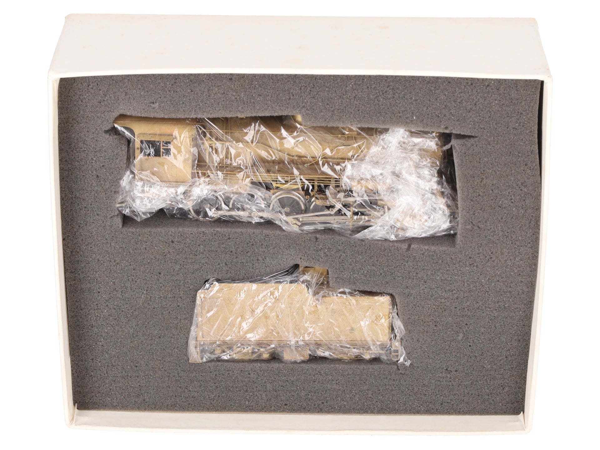 United Models/PFM HO BRASS Frisco 2-10-0 Russian Steam Locomotive & Tender VG/Box