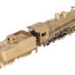 United Models/PFM HO BRASS Frisco 2-10-0 Russian Steam Locomotive & Tender VG/Box