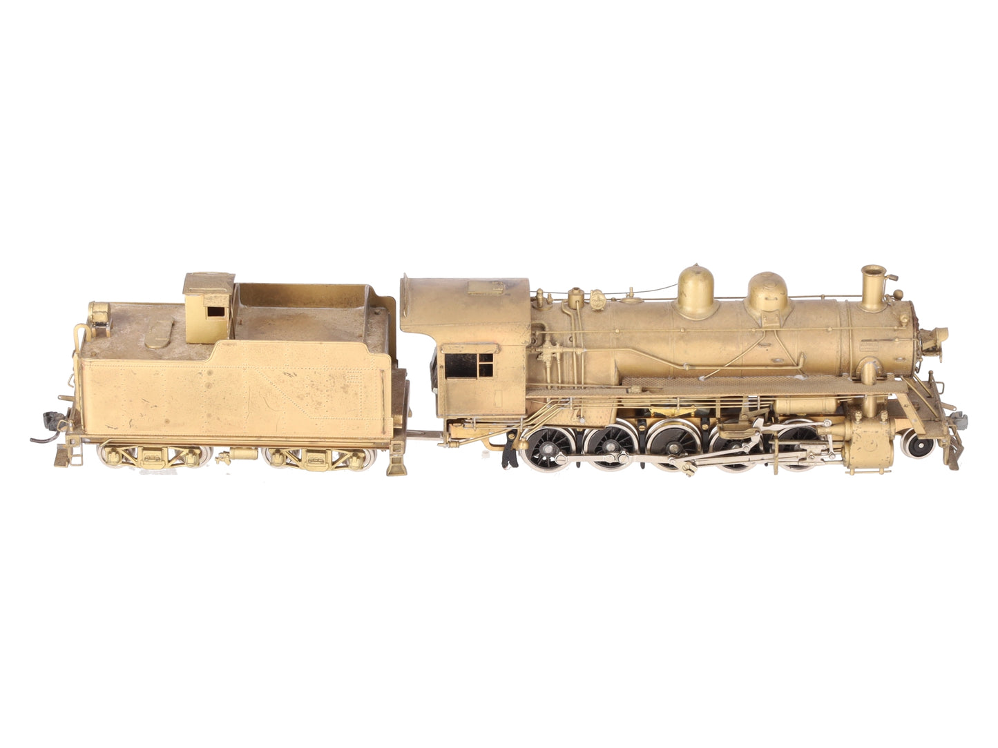 United Models/PFM HO BRASS Frisco 2-10-0 Russian Steam Locomotive & Tender VG/Box