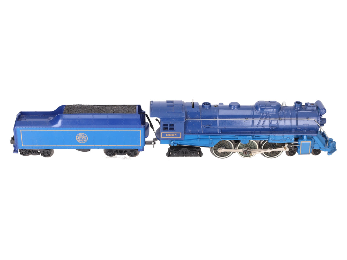 Lionel 6-8801 O Gauge Blue Comet 4-6-4 Steam Locomotive & Tender #8801 EX/Box
