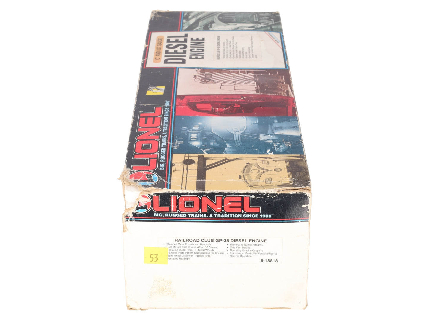 Lionel 6-18818 O Lionel Railroader Club GP-38 Diesel Locomotive w/Horn EX/Box