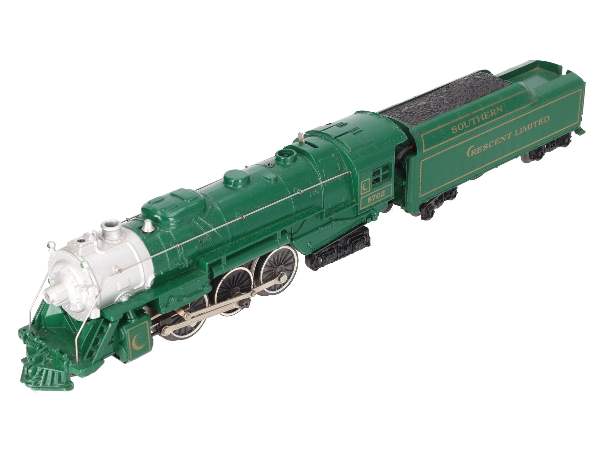 Lionel 6-8702 O Gauge Southern Crescent 4-6-4 Steam Locomotive & Tender #8702 VG/Box