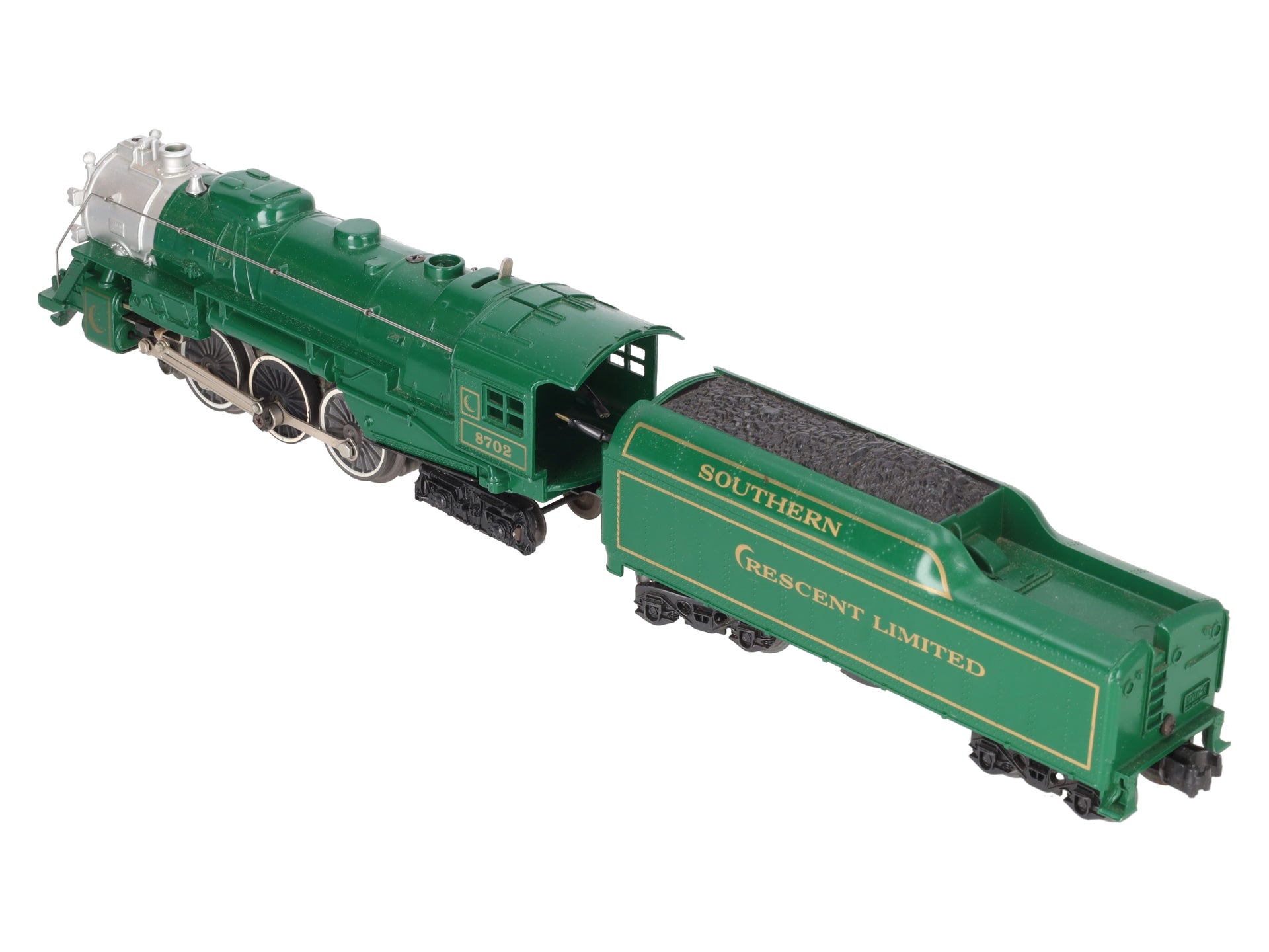 Lionel 6-8702 O Gauge Southern Crescent 4-6-4 Steam Locomotive & Tender #8702 VG/Box