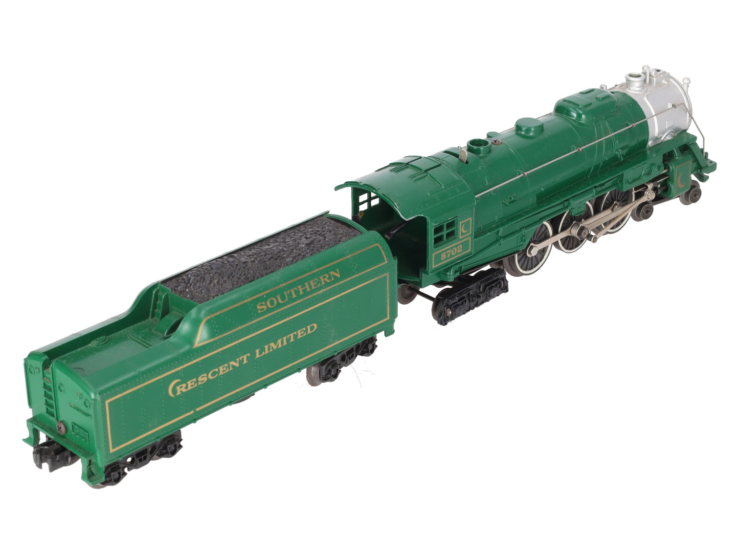 Lionel 6-8702 O Gauge Southern Crescent 4-6-4 Steam Locomotive & Tender #8702 VG/Box