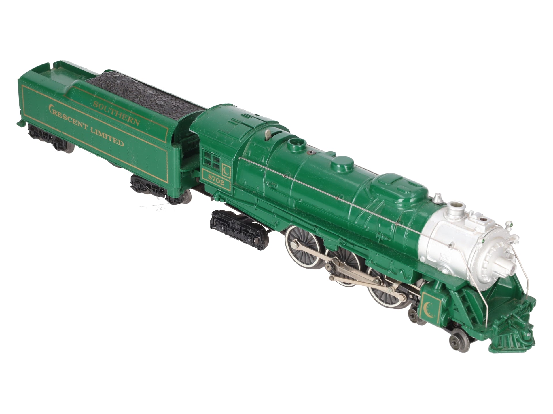 Lionel 6-8702 O Gauge Southern Crescent 4-6-4 Steam Locomotive & Tender #8702 VG/Box