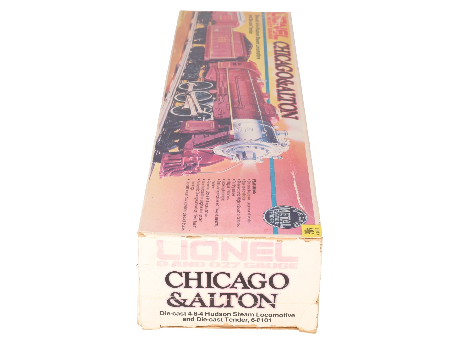 Lionel 6-8101 O Gauge Chicago & Alton 4-6-4 Steam Locomotive & Tender #659 VG/Box