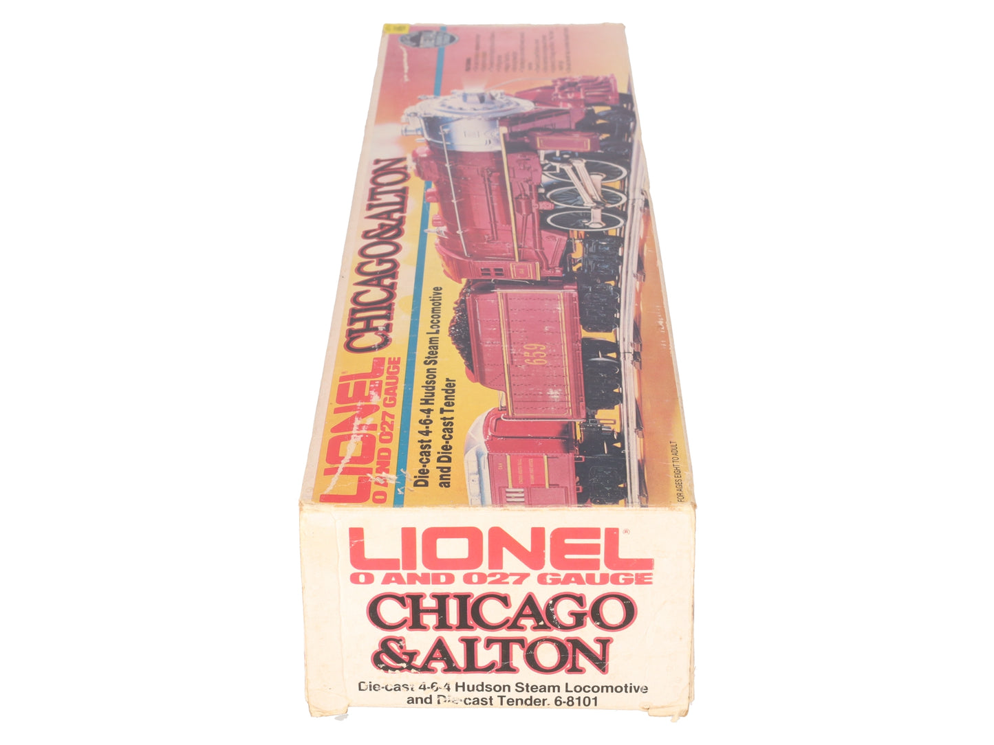 Lionel 6-8101 O Gauge Chicago & Alton 4-6-4 Steam Locomotive & Tender #659 VG/Box